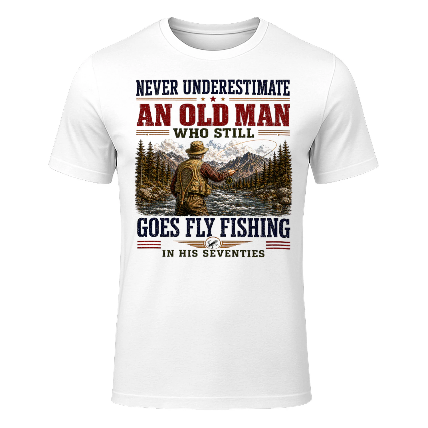 Old Man Goes Fly Fishing