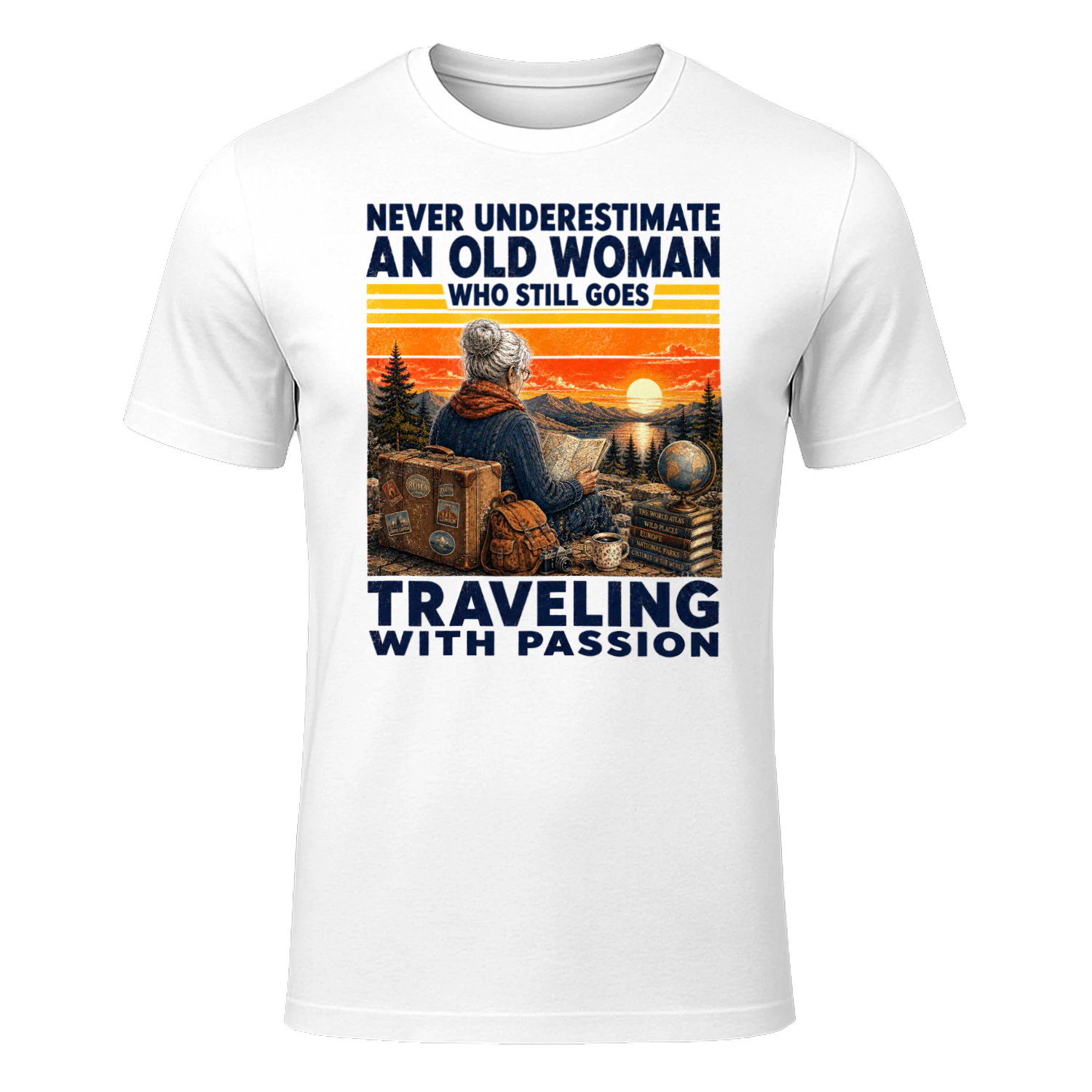 TEU1092 Woman Traveling
