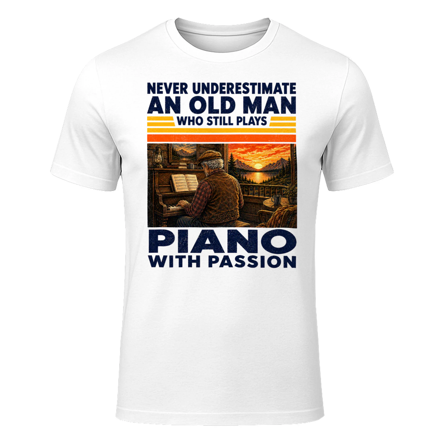 TEU1152 Man Piano