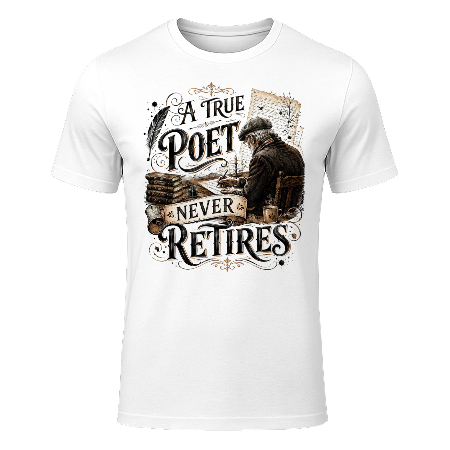 TEU0335 A True Poet Never Retires