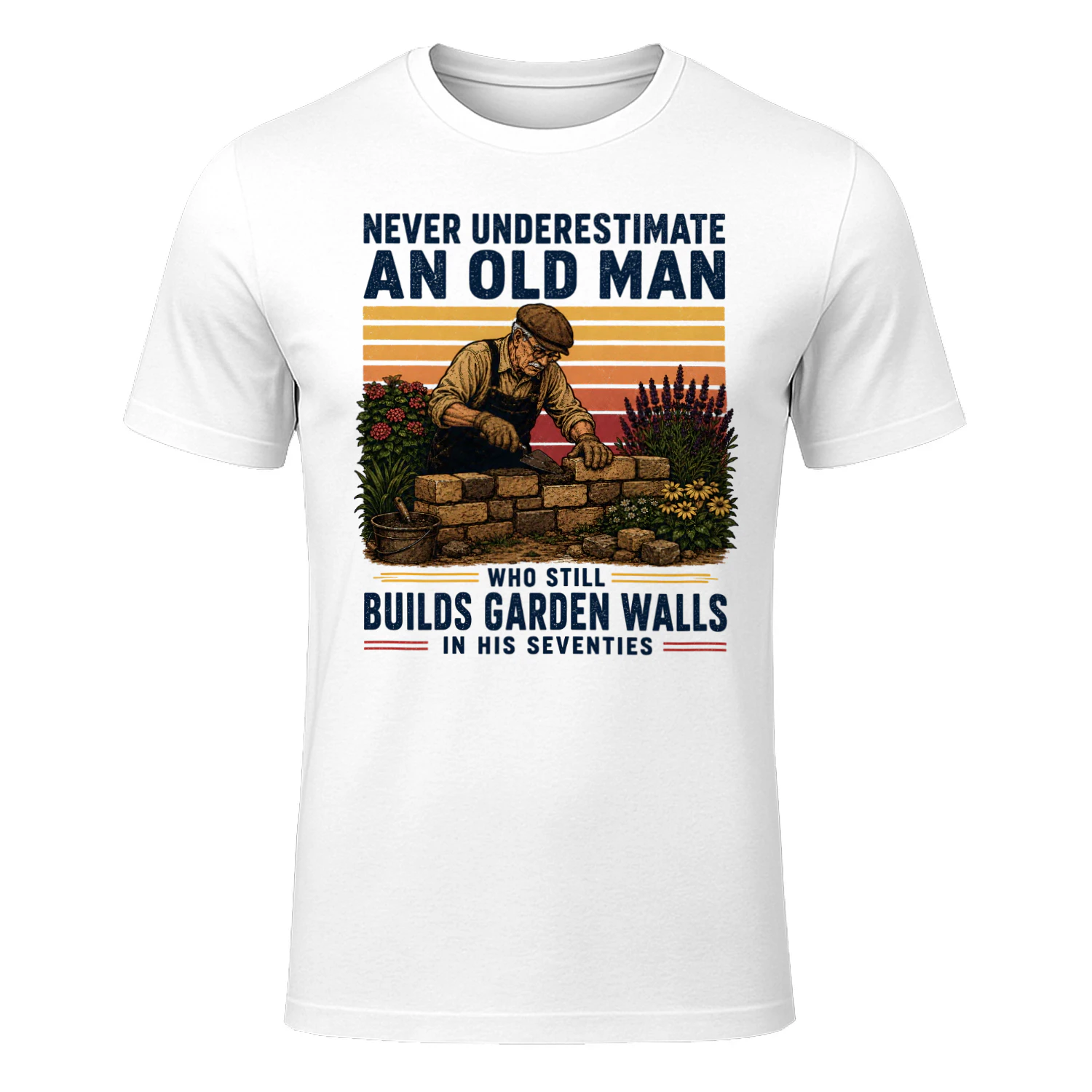 Builds Garden Walls