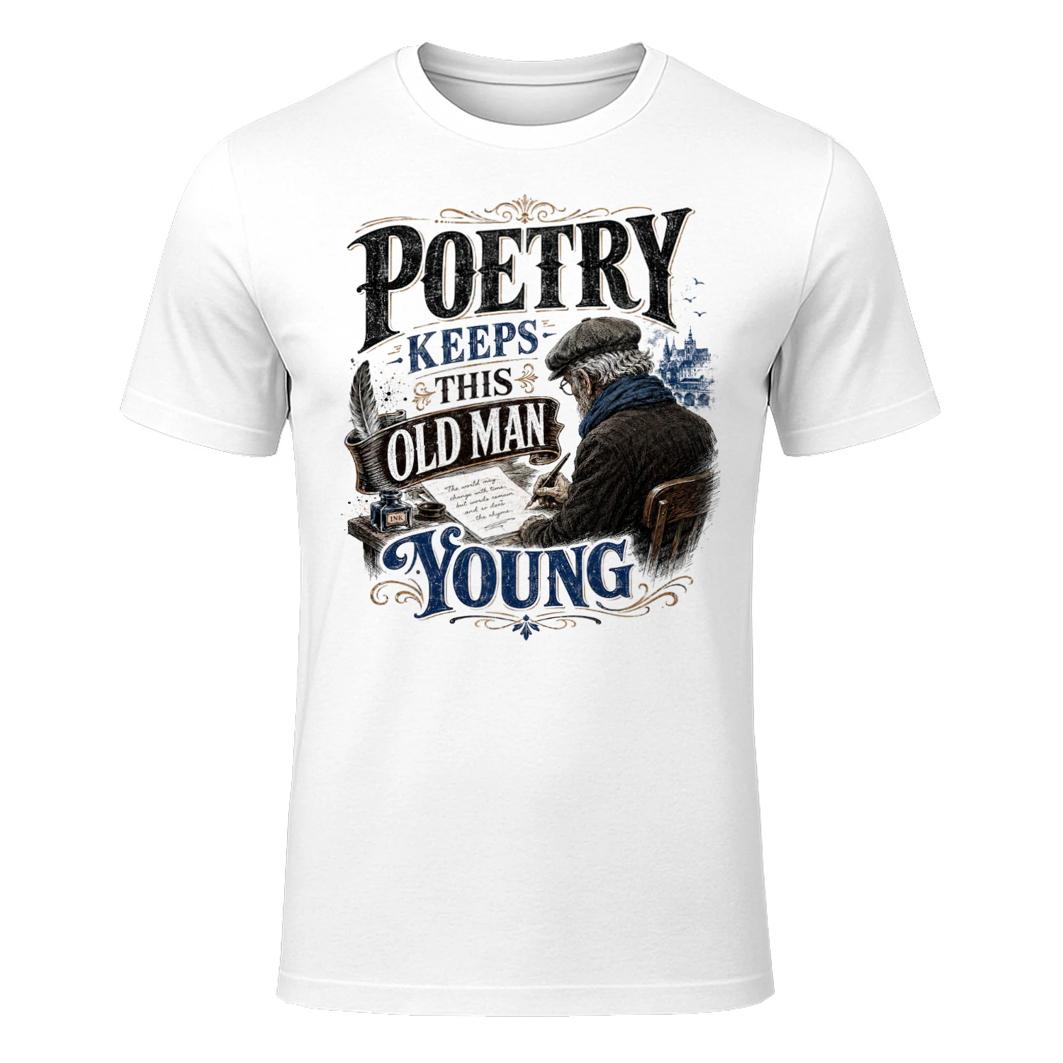 TEU0339 Poetry Keeps this old man young