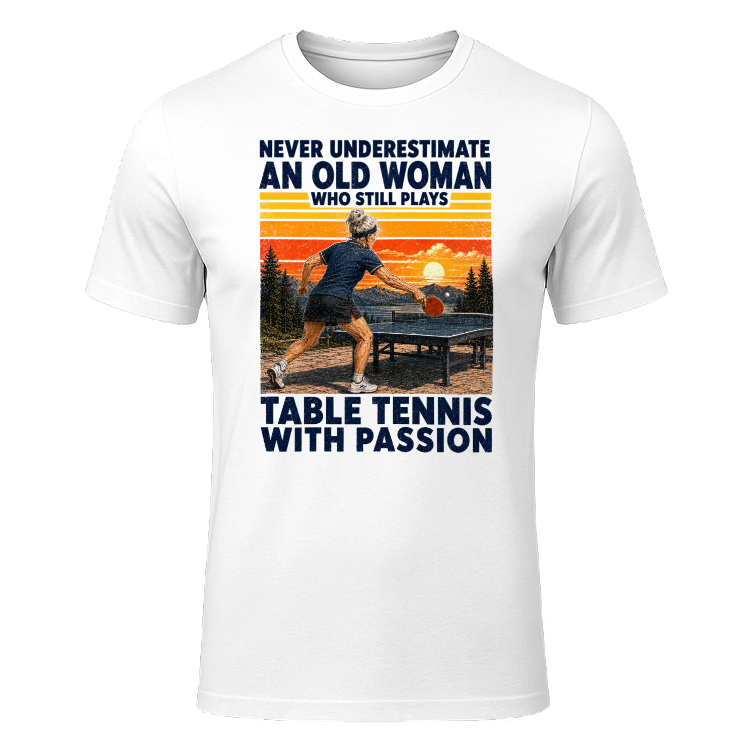 TEU1089 Woman Table Tennis