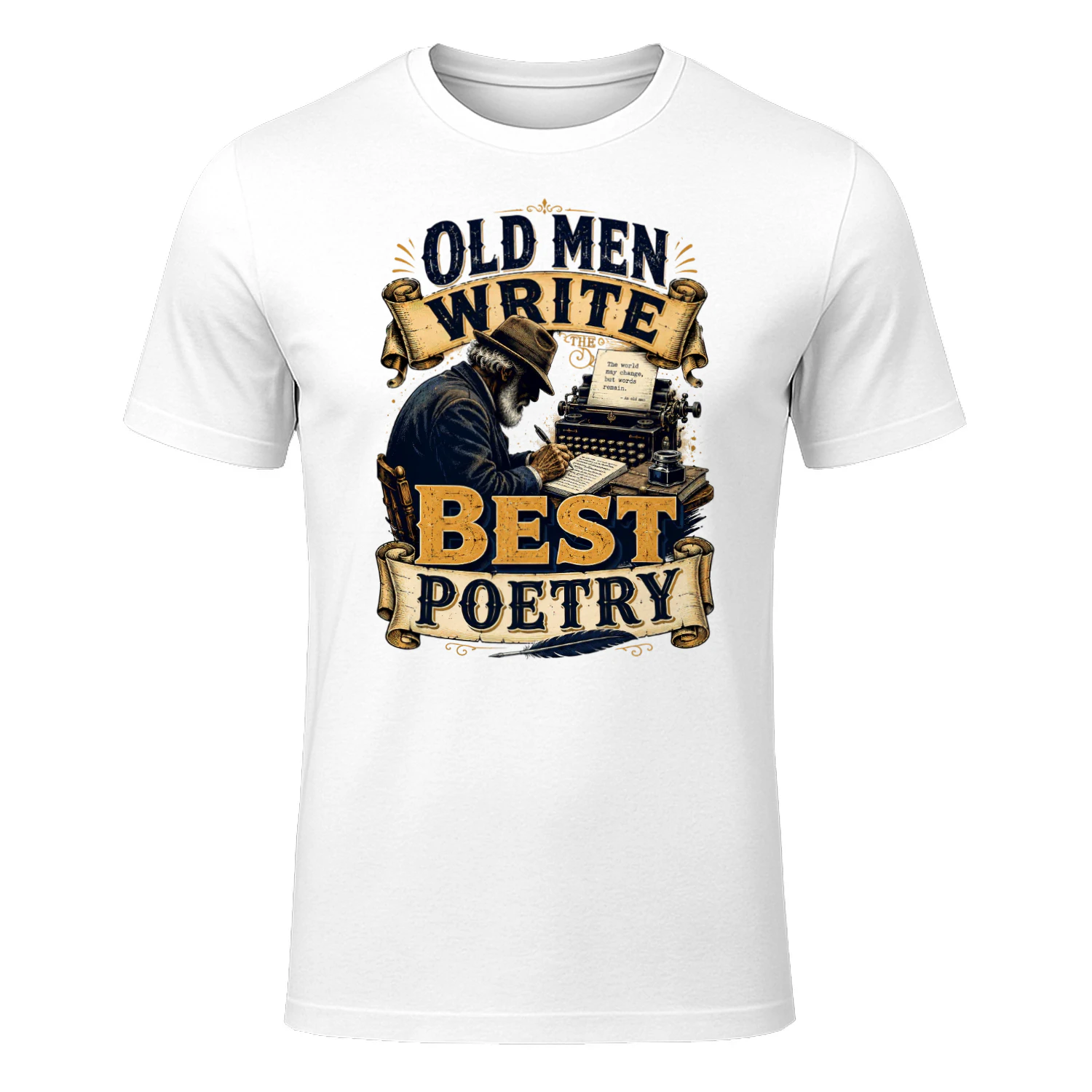 TEU0338 Old Men Write Best Poestry