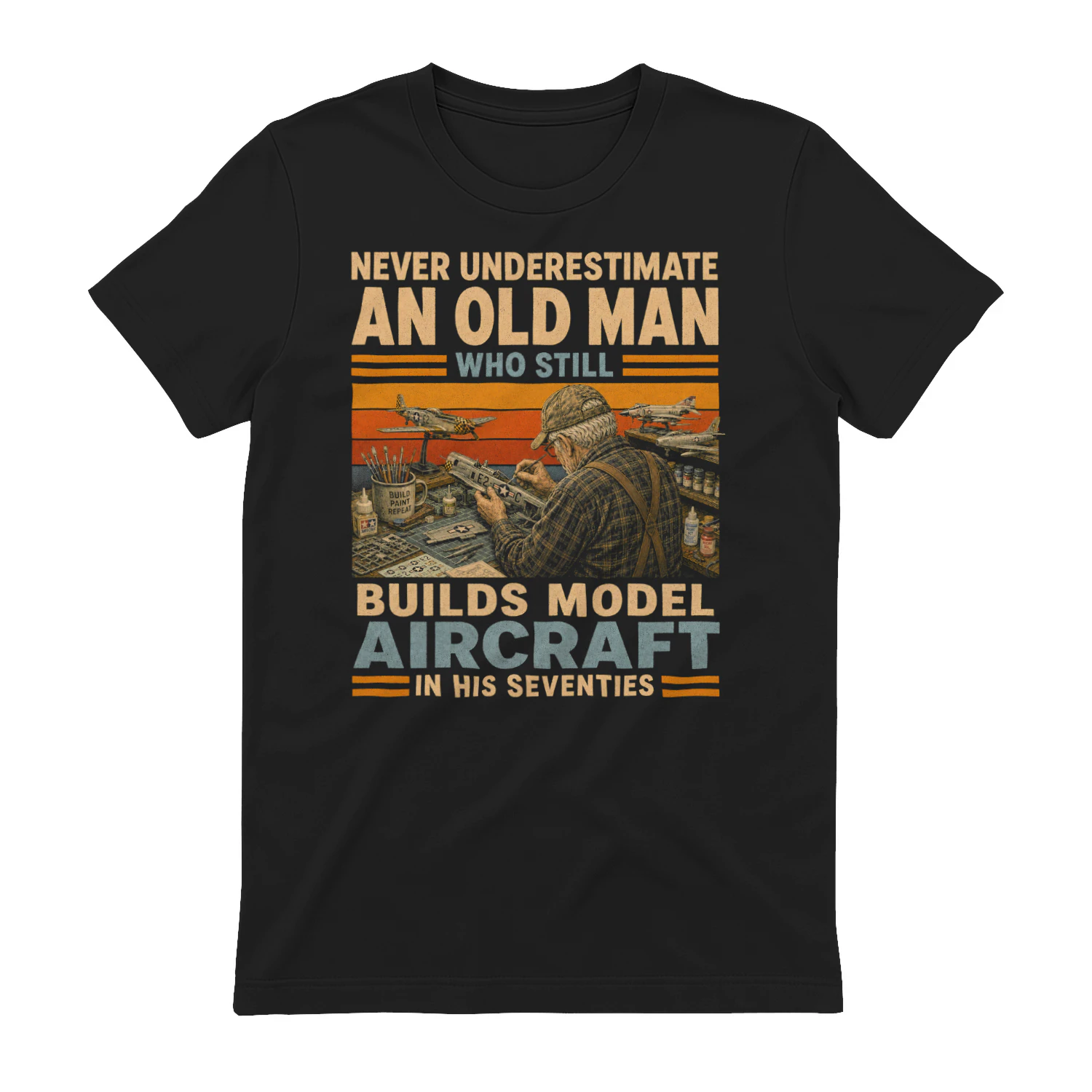 TEU0519 Builds Model Aircraft