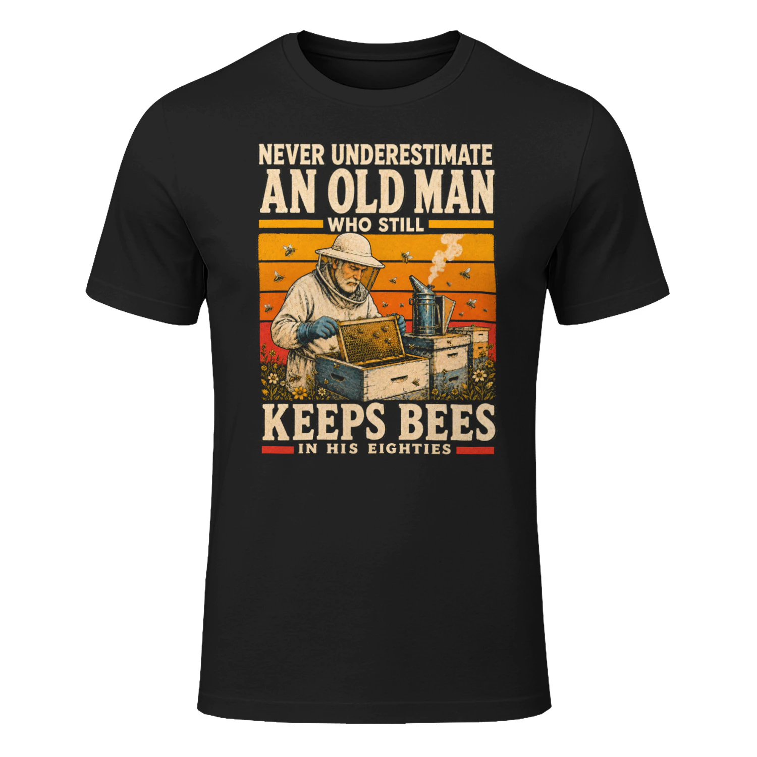 TEU0621 Keeps Bees In His Eighties