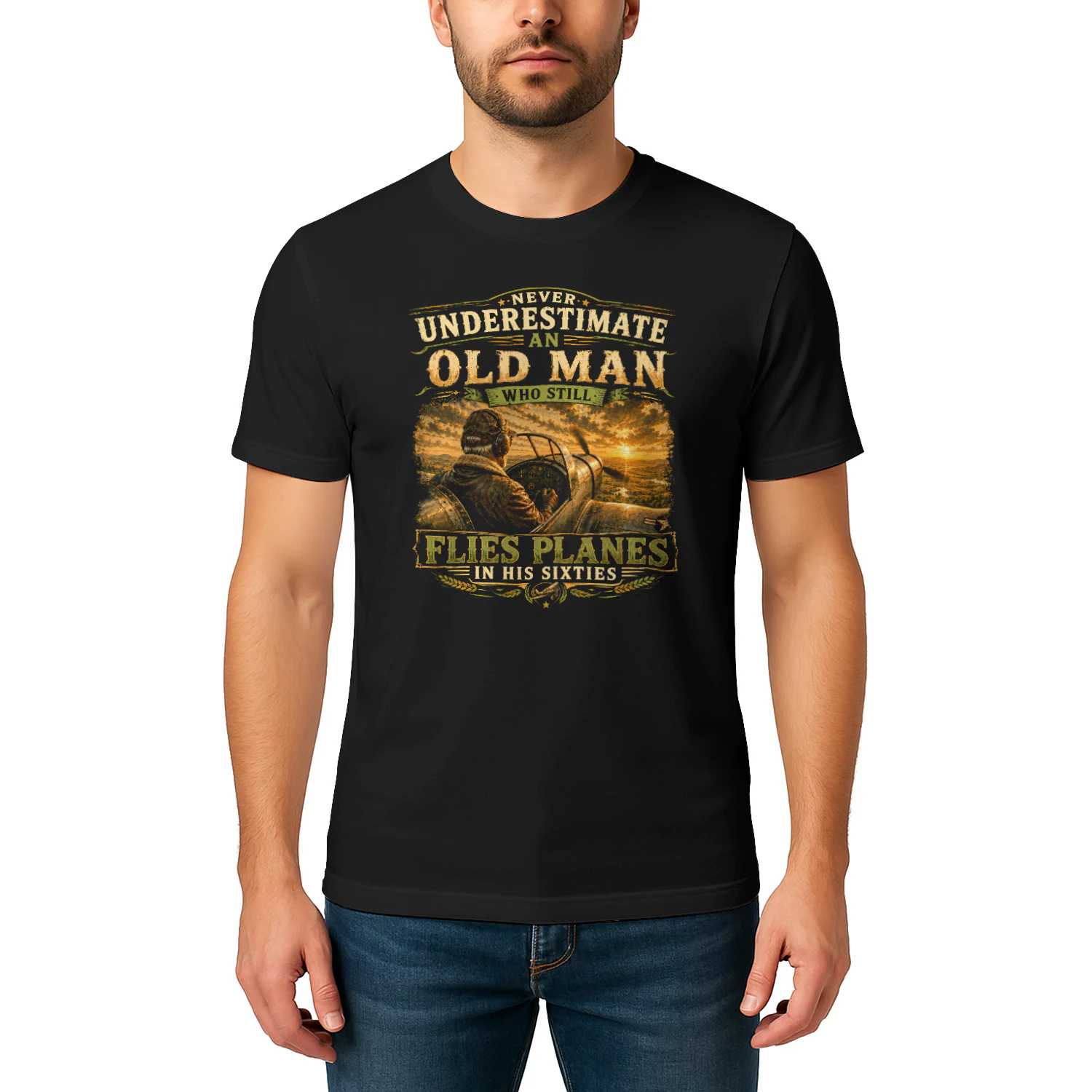 TEU0620 Flies Planes In His Sixties