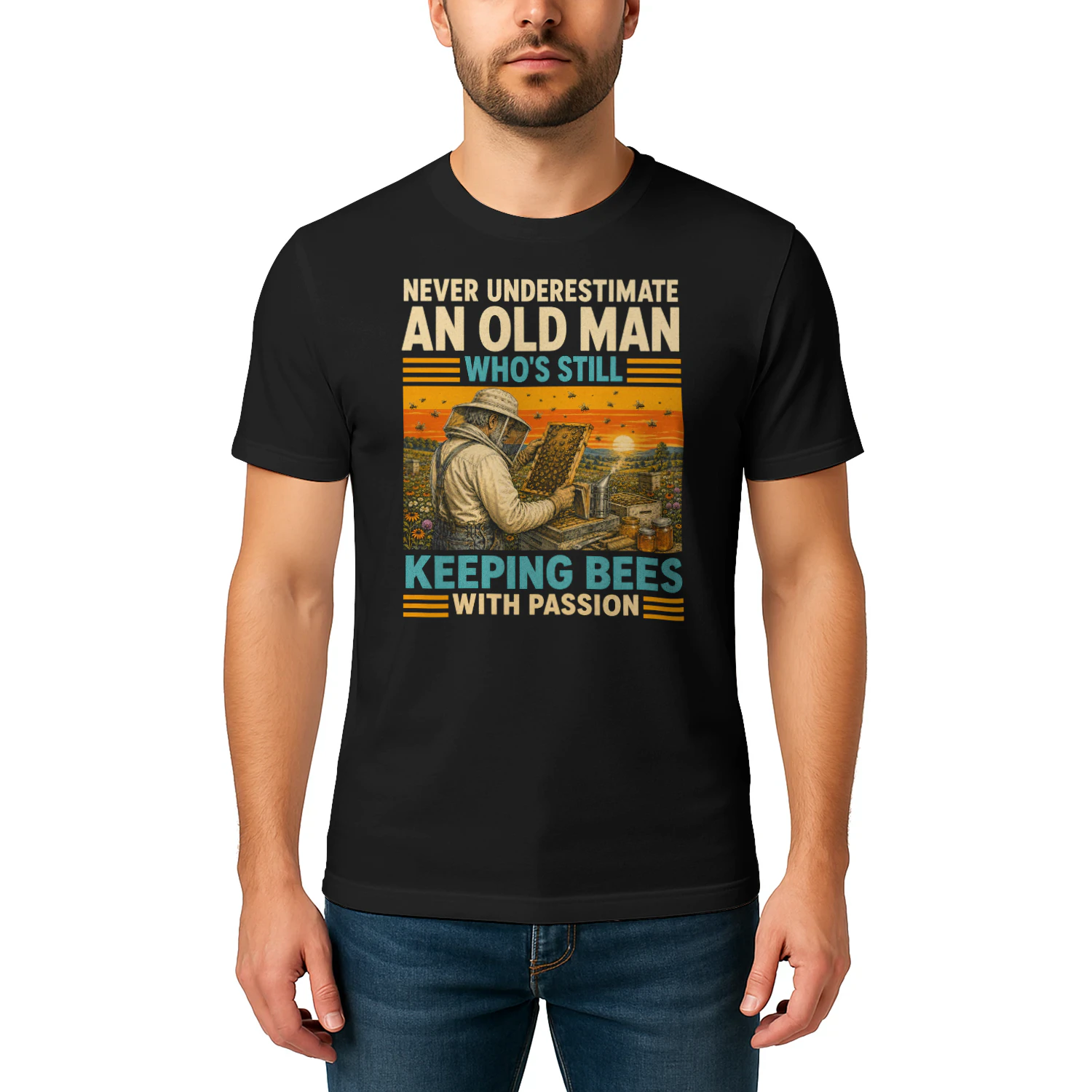 TEU0395 Man Keeping Bess