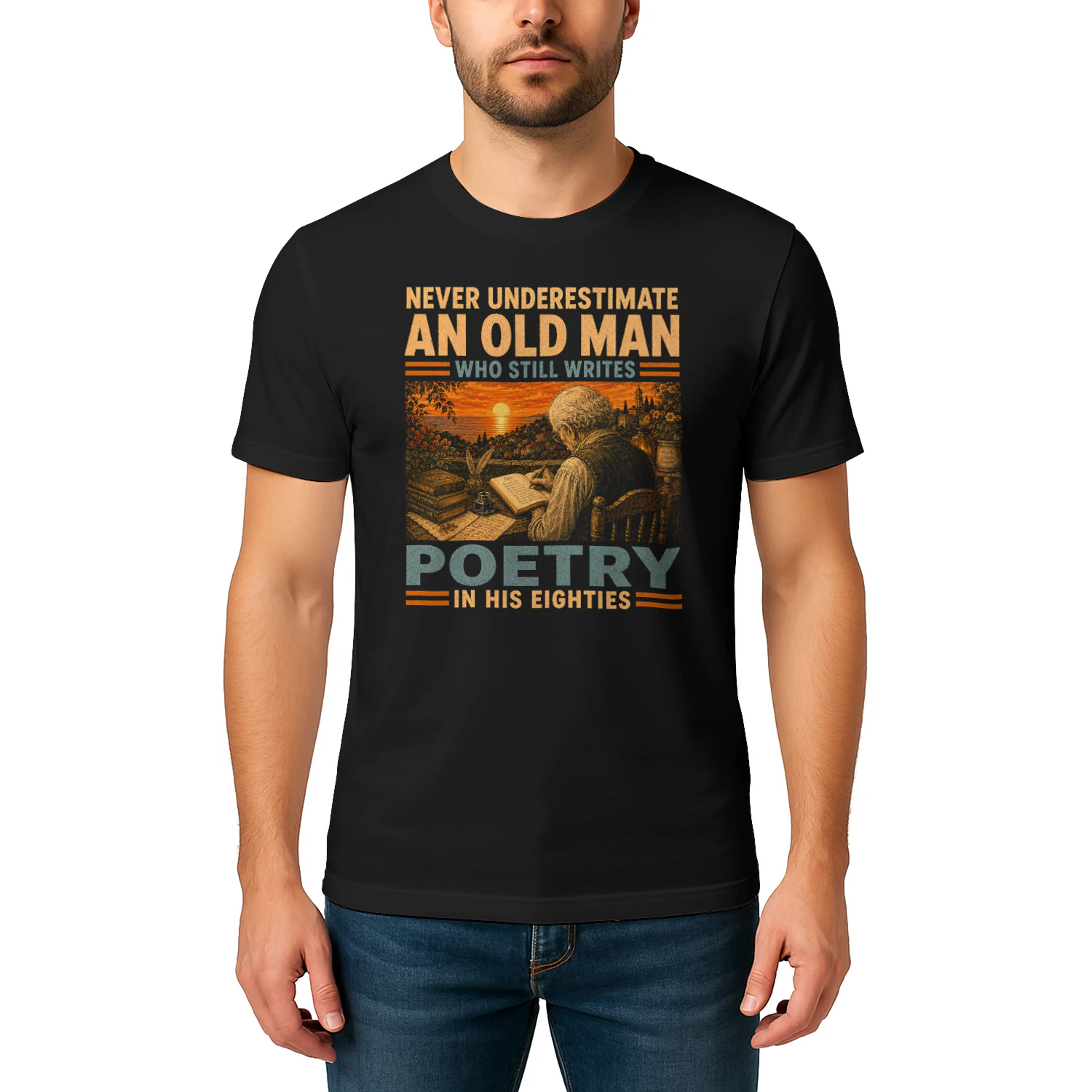 TEU0565 Poetry In His Eighties