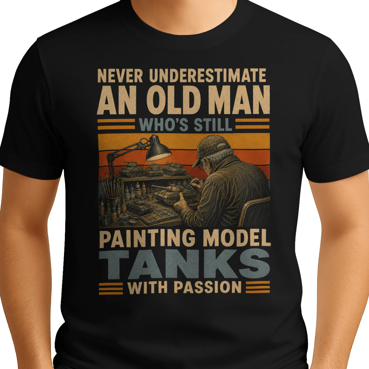 TEU0310 Painting Model Tanks
