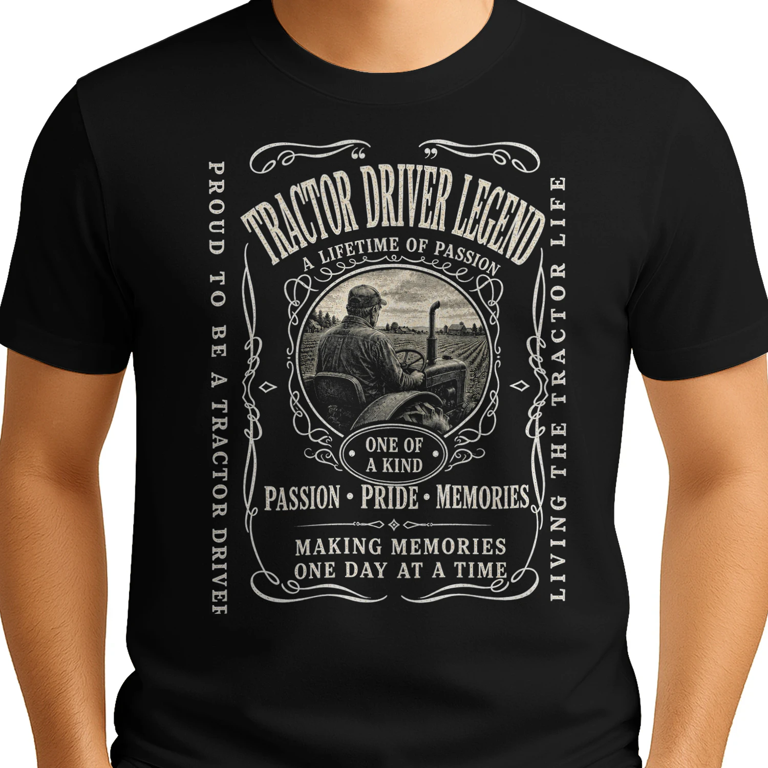 TEU0973 Tractor Driver Legend