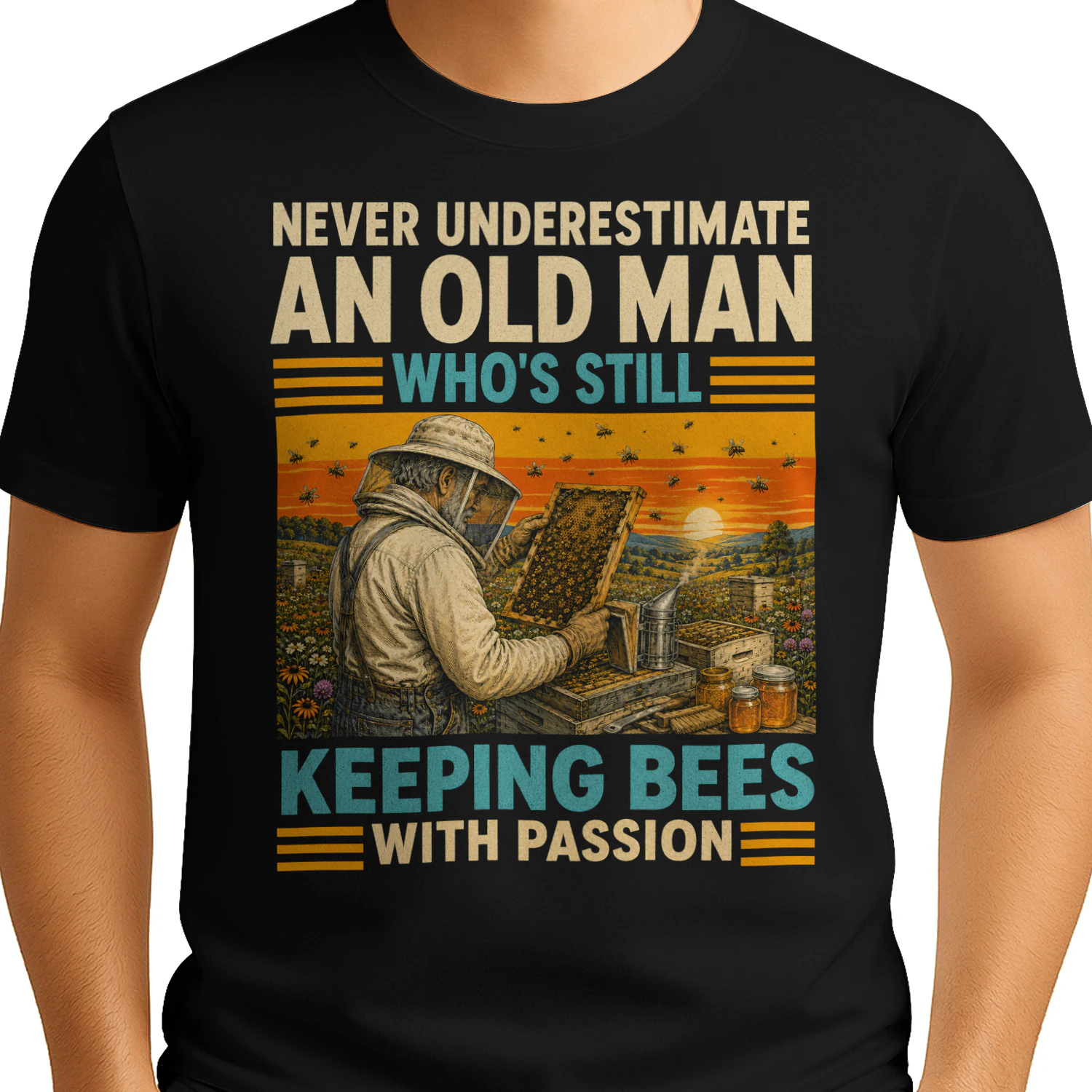 TEU0395 Man Keeping Bess