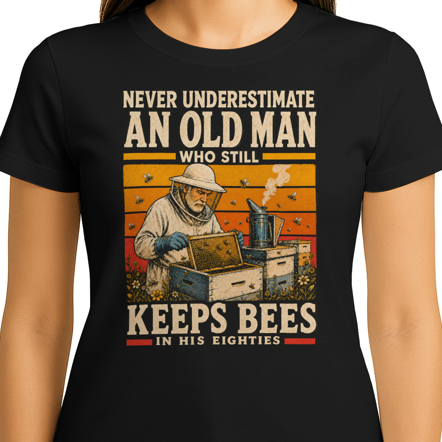 TEU0621 Keeps Bees In His Eighties