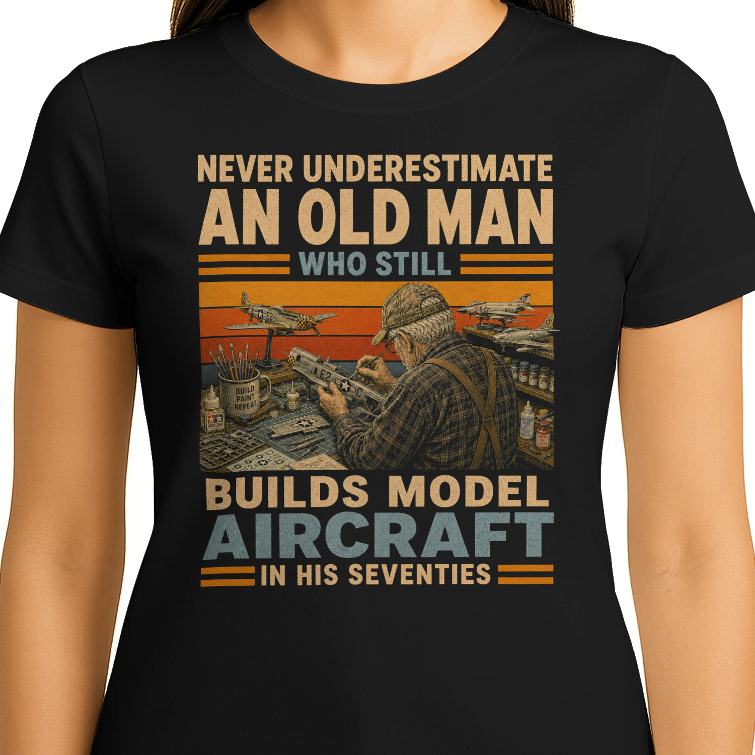 TEU0519 Builds Model Aircraft