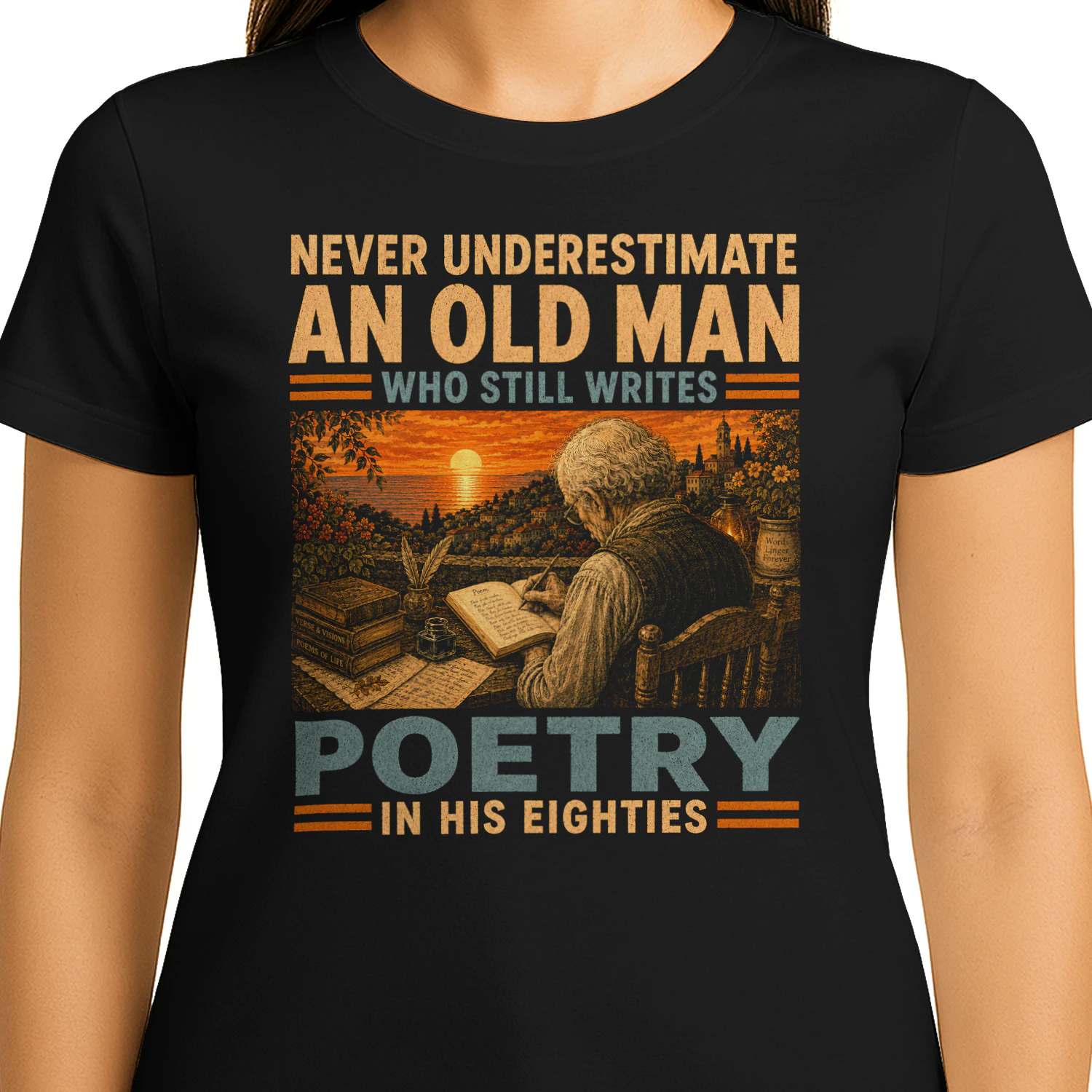 TEU0565 Poetry In His Eighties