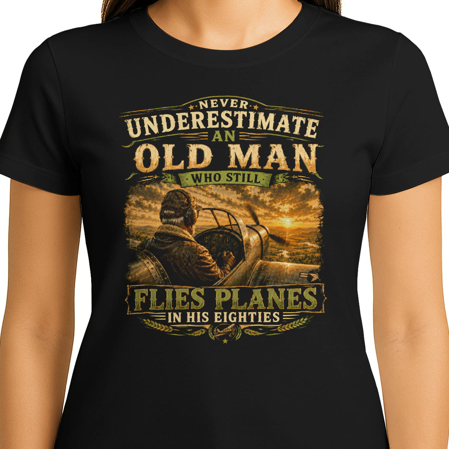 TEU0619 Flies Planes In His Eighties