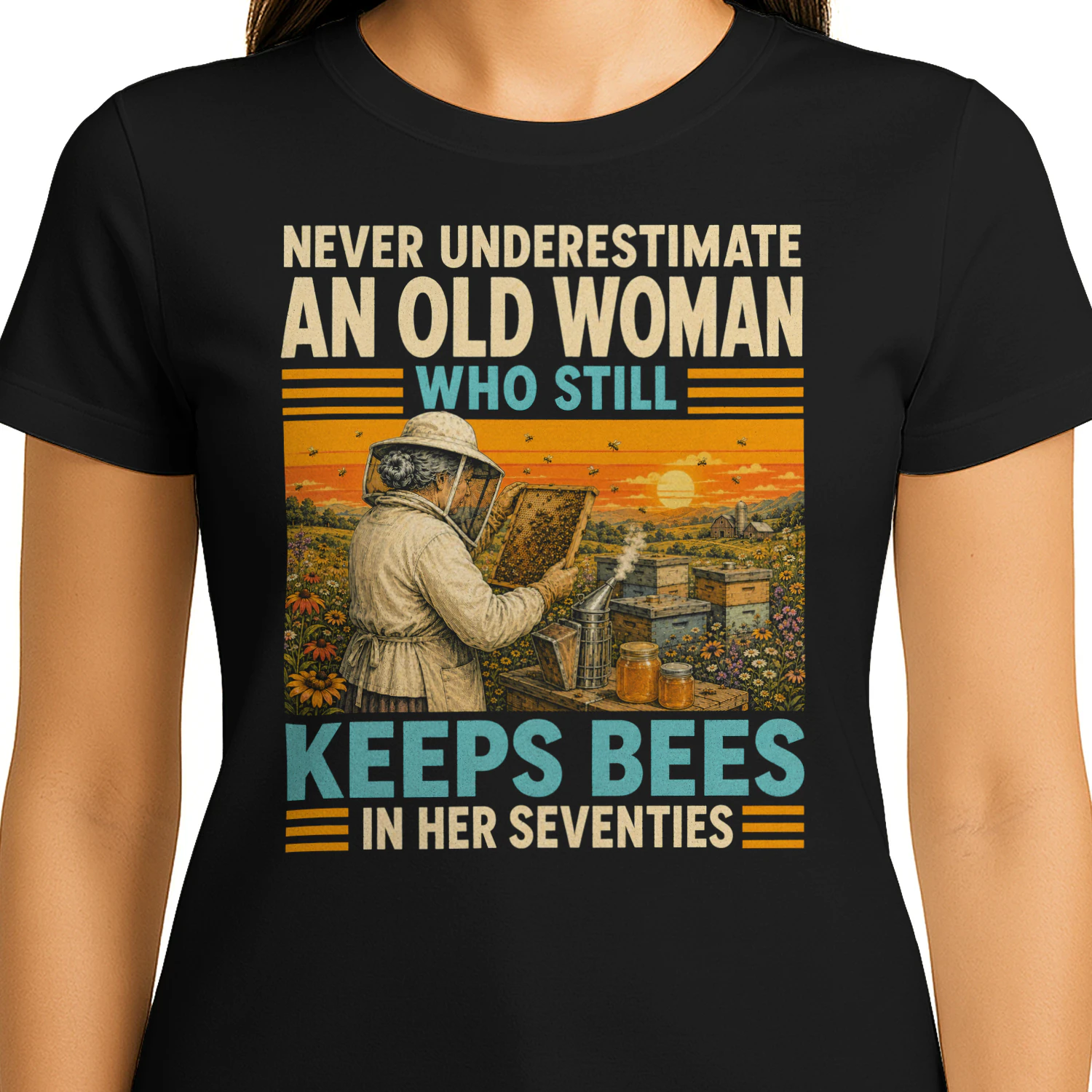 TEU0399 Woman Keeps Bees