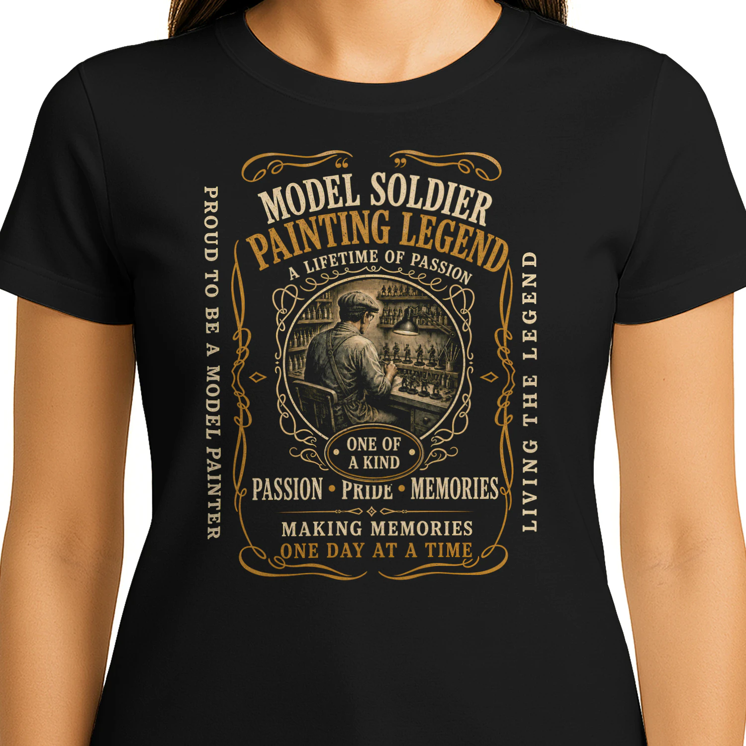 TEU0969 Model Soldier Painting Legend