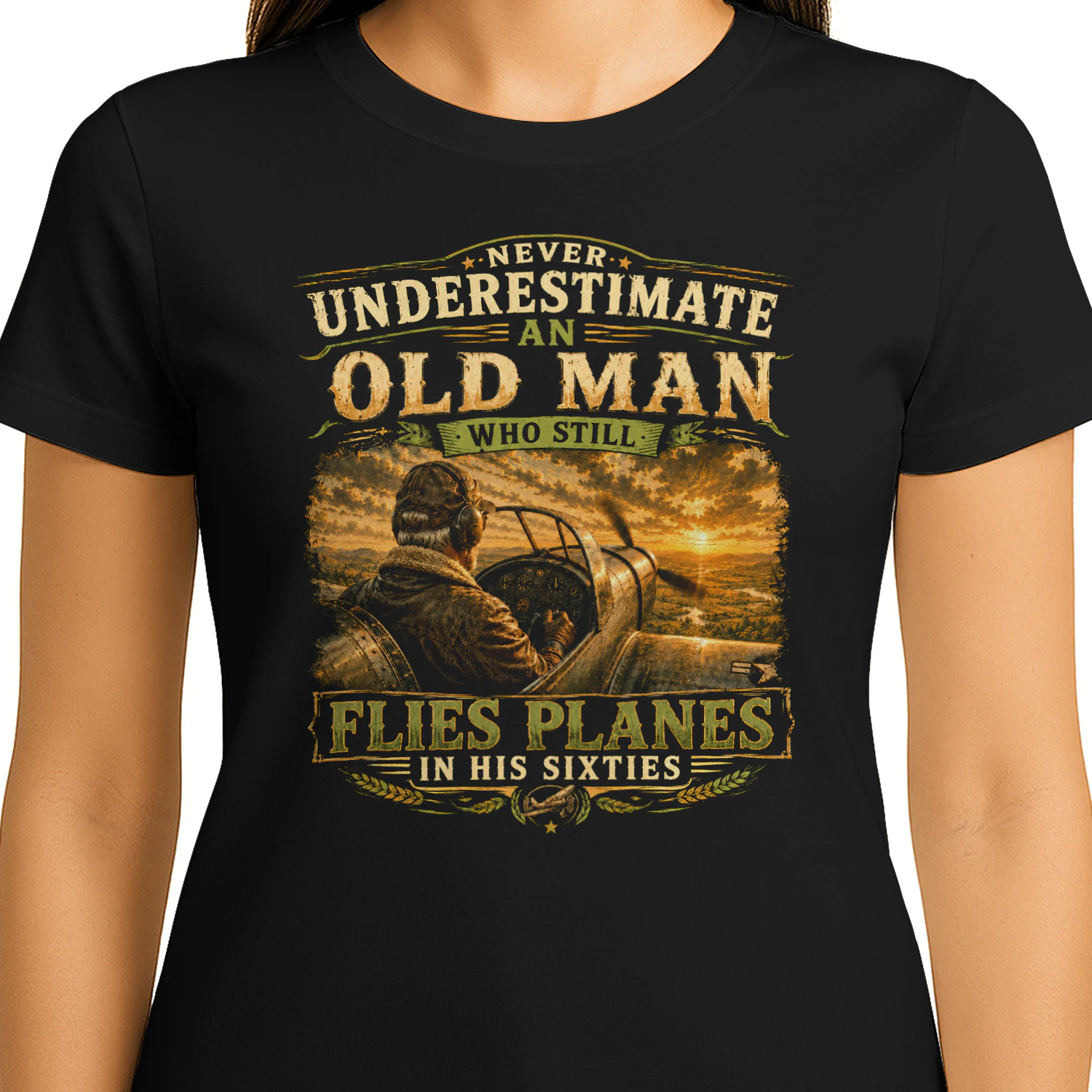 TEU0620 Flies Planes In His Sixties