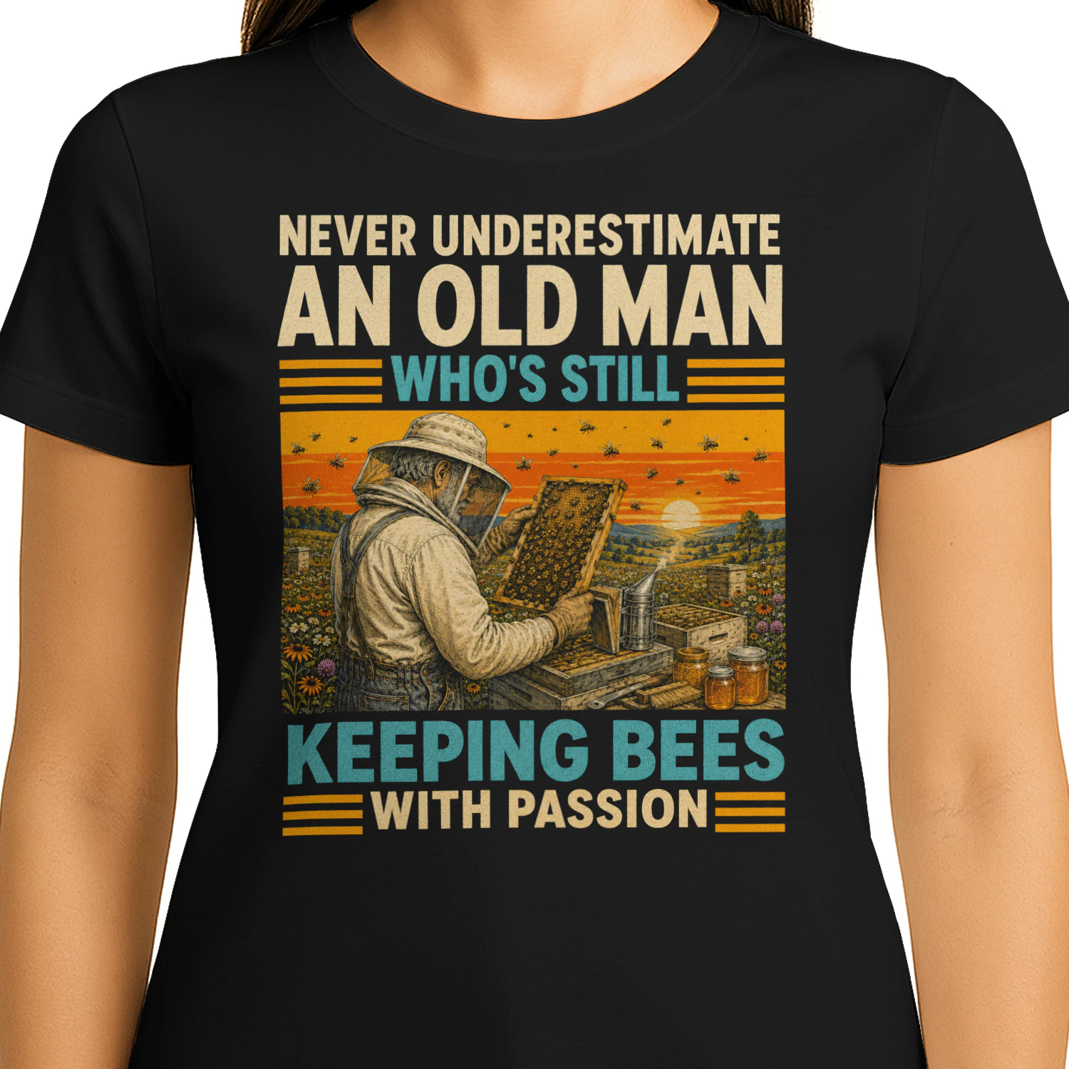 TEU0395 Man Keeping Bess