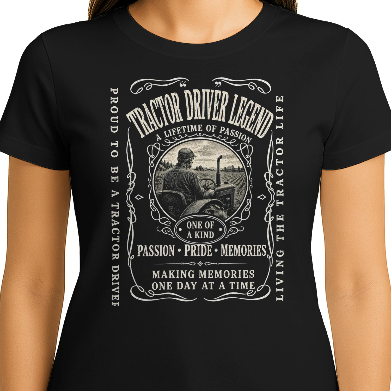 TEU0973 Tractor Driver Legend