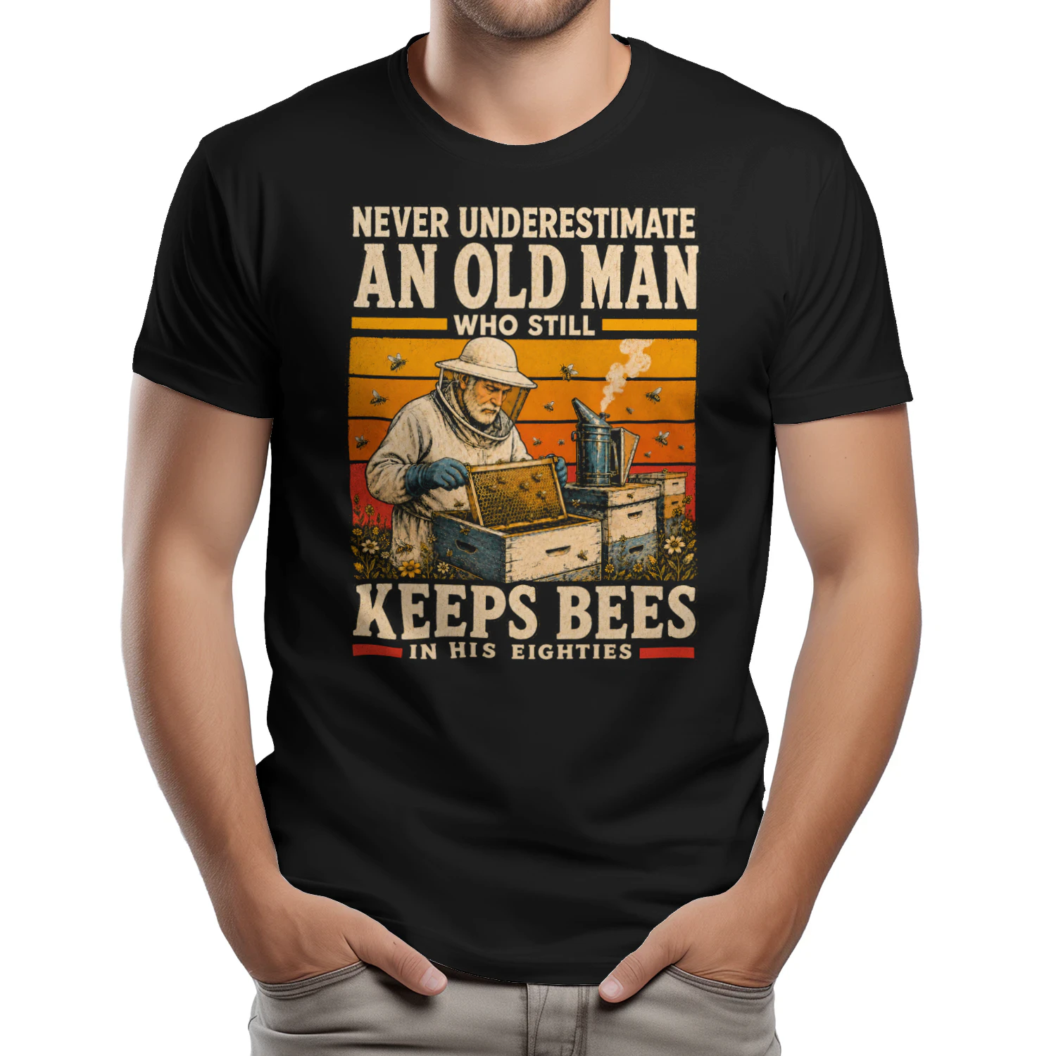 TEU0621 Keeps Bees In His Eighties