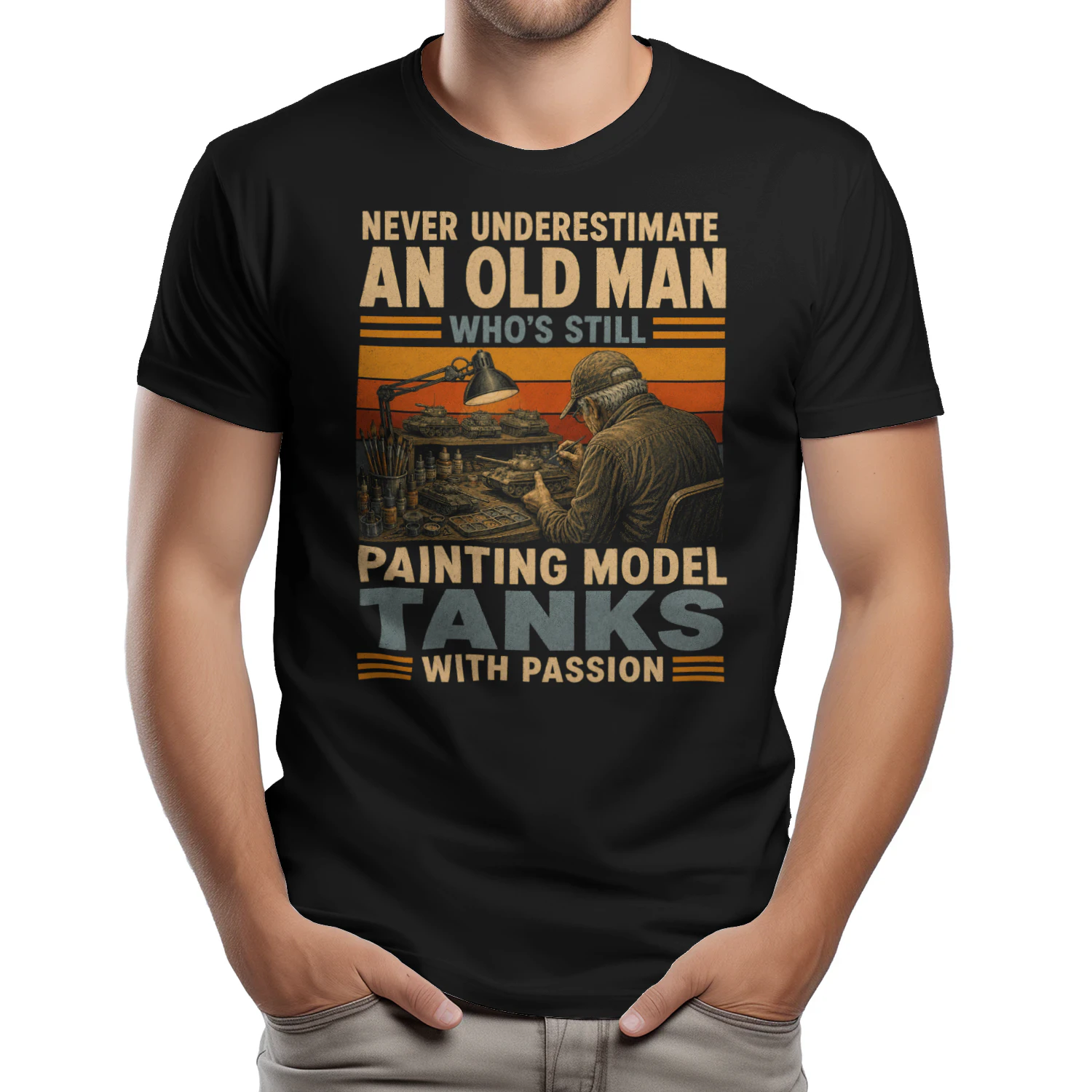 TEU0310 Painting Model Tanks