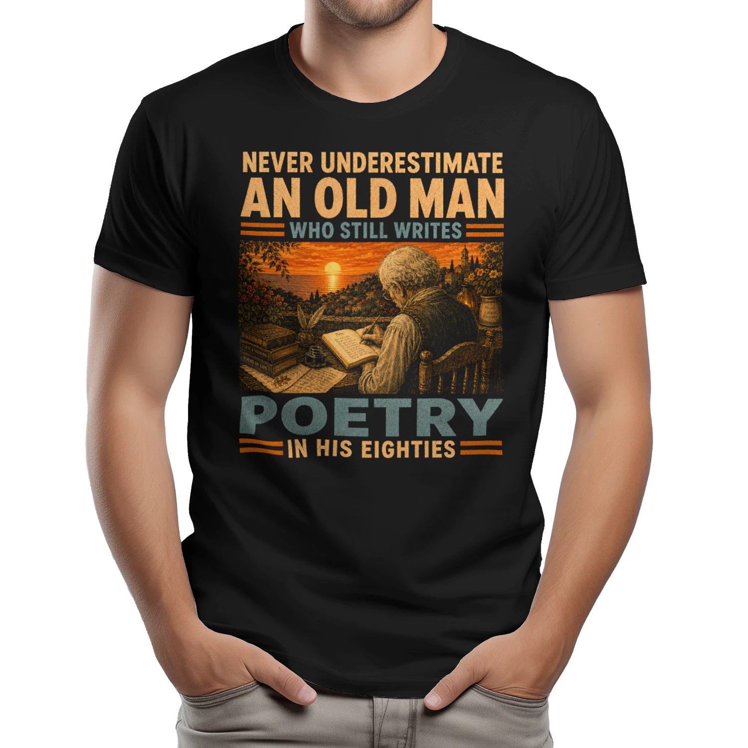 TEU0565 Poetry In His Eighties