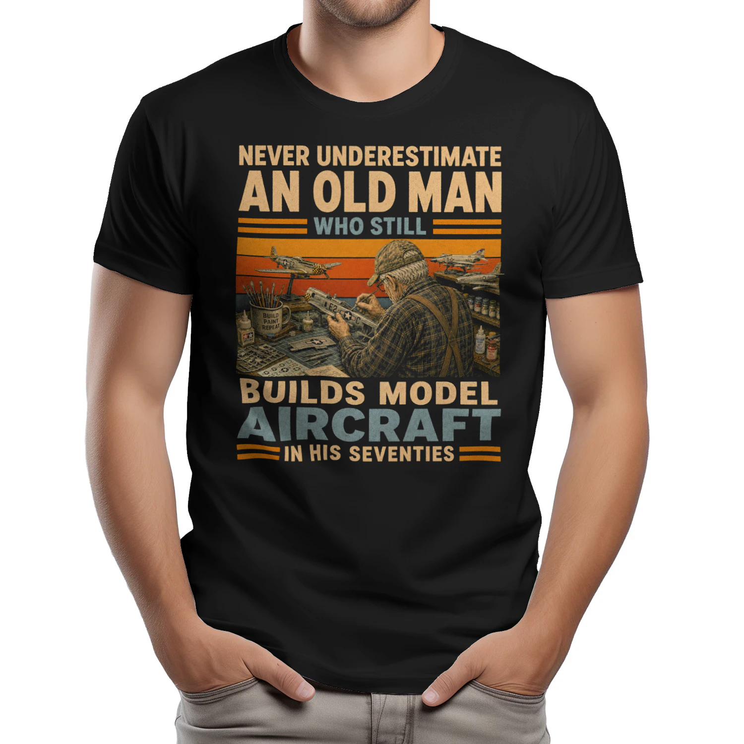 TEU0519 Builds Model Aircraft