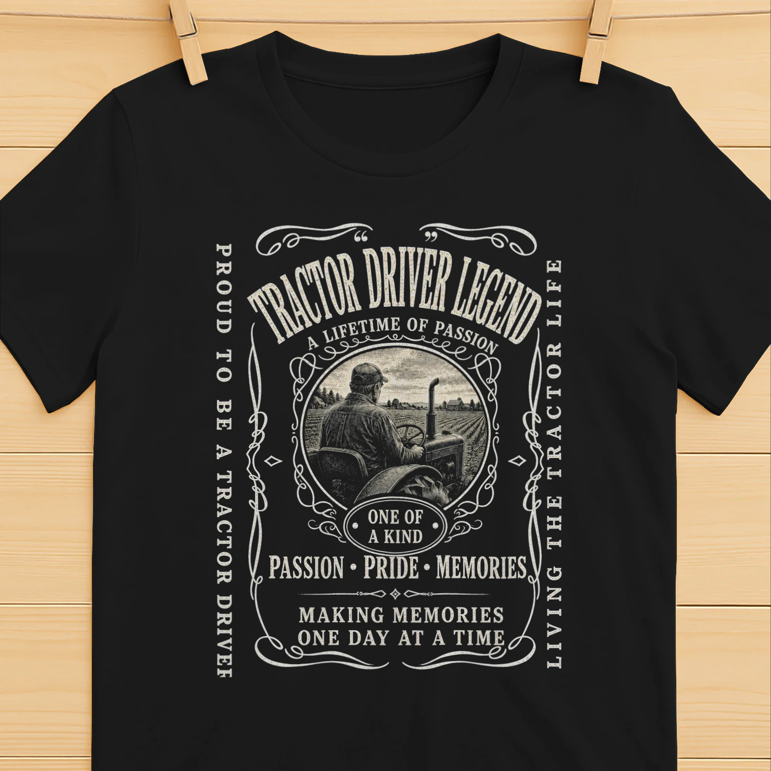 TEU0973 Tractor Driver Legend
