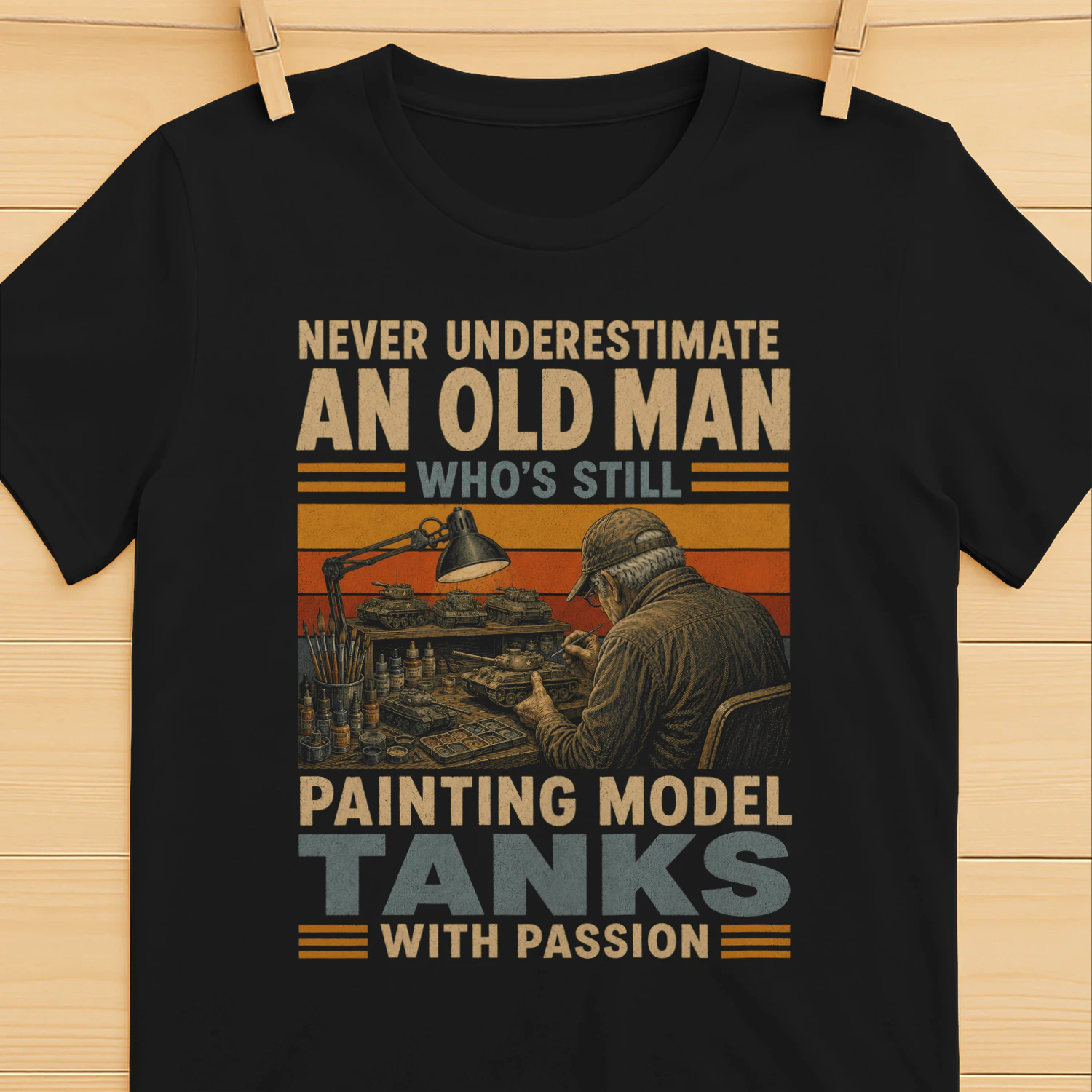 TEU0310 Painting Model Tanks