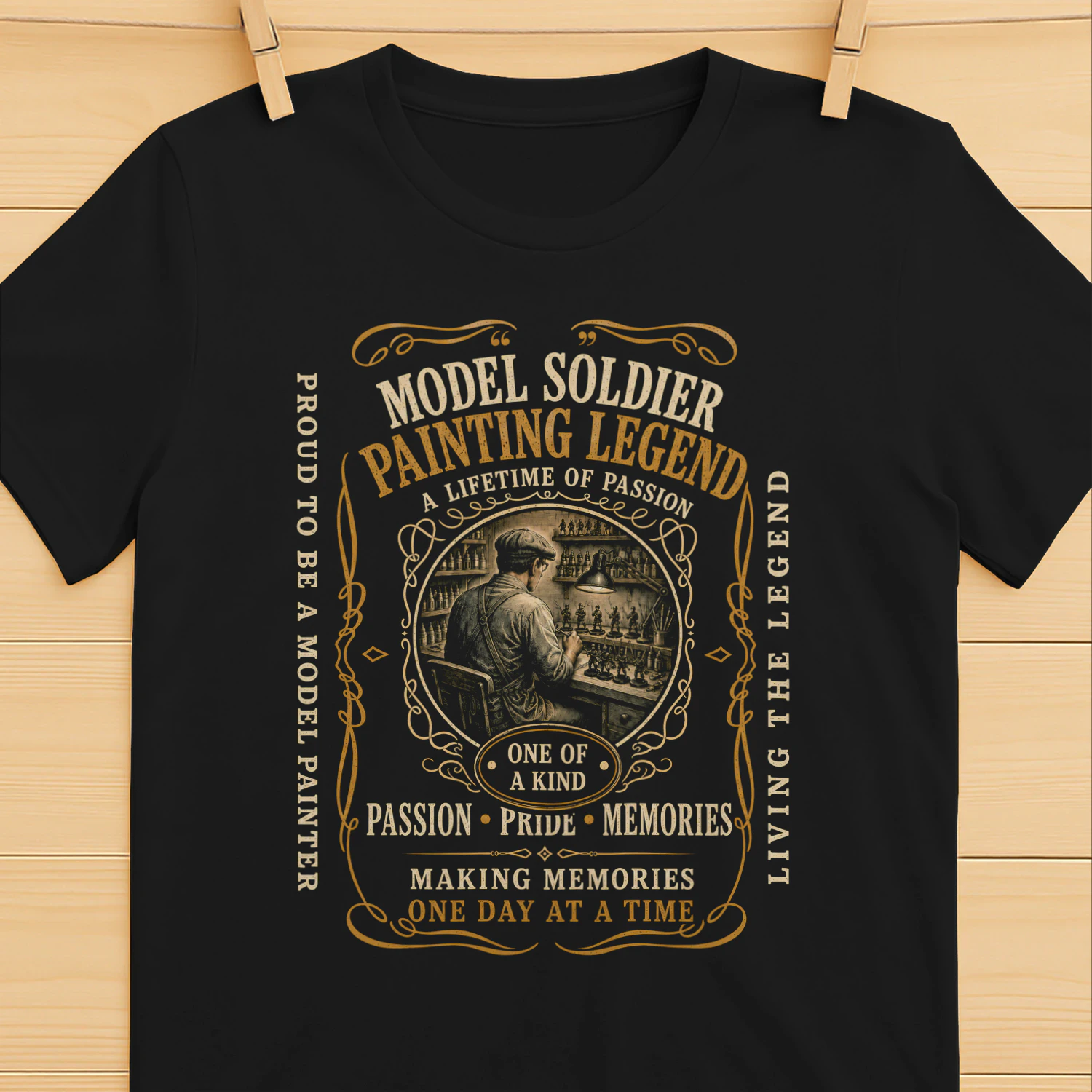 TEU0969 Model Soldier Painting Legend