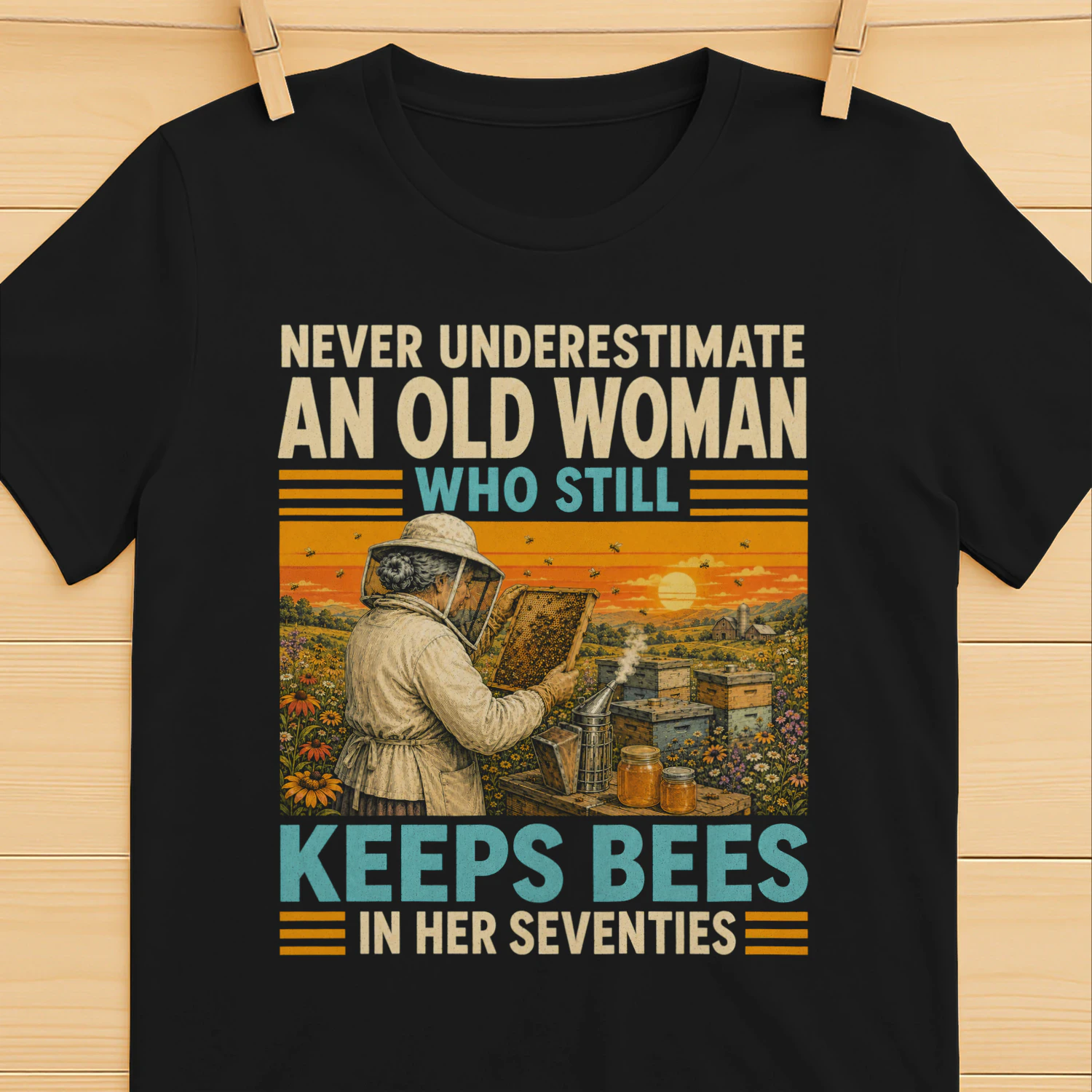 TEU0399 Woman Keeps Bees
