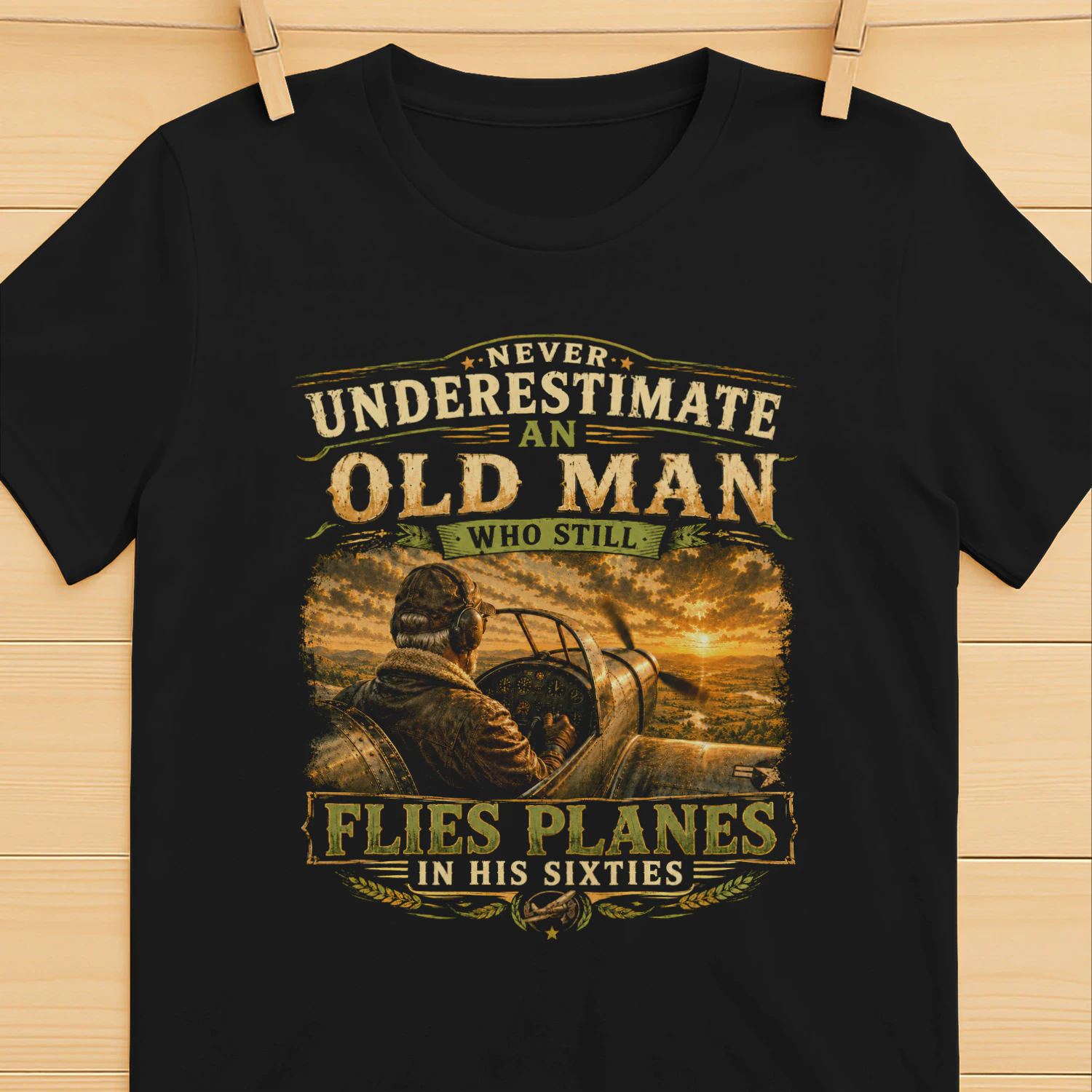 TEU0620 Flies Planes In His Sixties