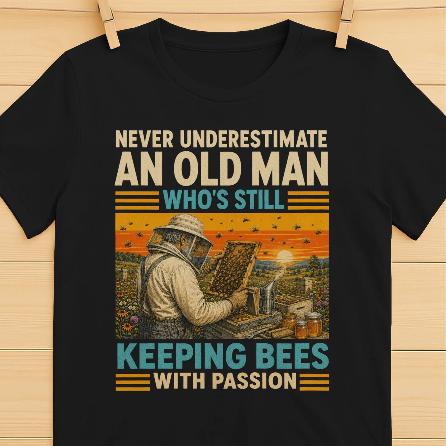 TEU0395 Man Keeping Bess
