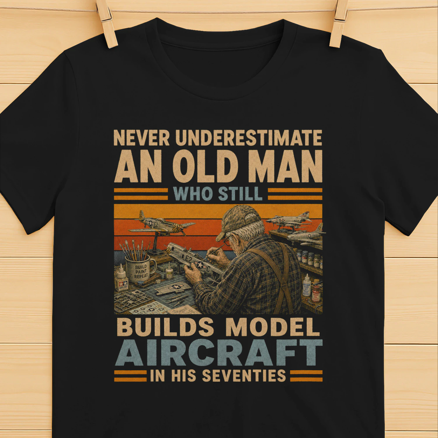 TEU0519 Builds Model Aircraft