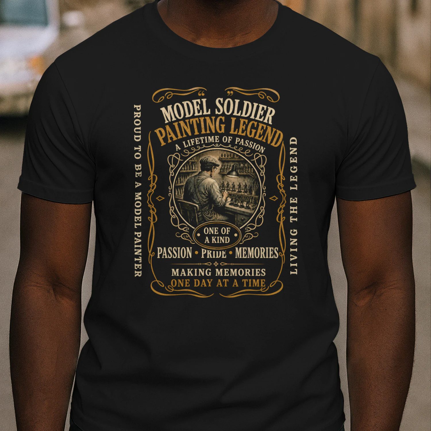 TEU0969 Model Soldier Painting Legend