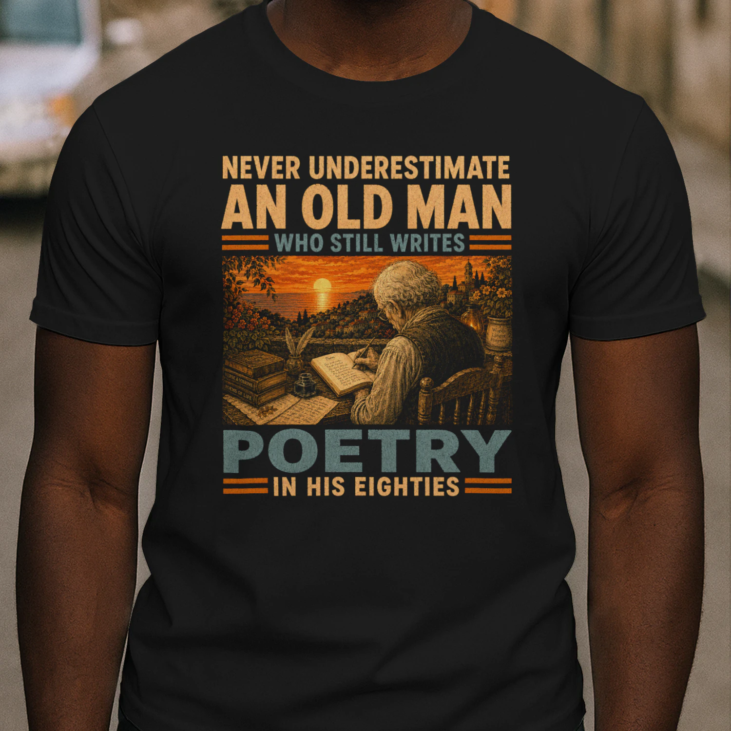 TEU0565 Poetry In His Eighties