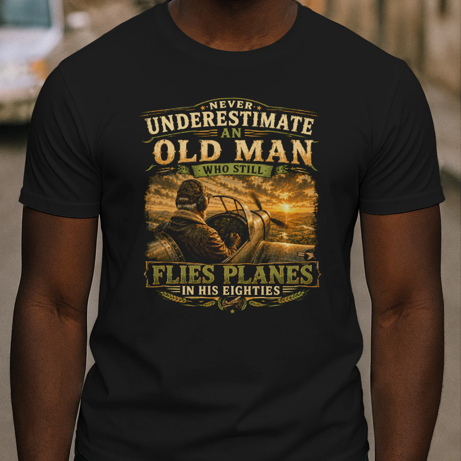 TEU0619 Flies Planes In His Eighties