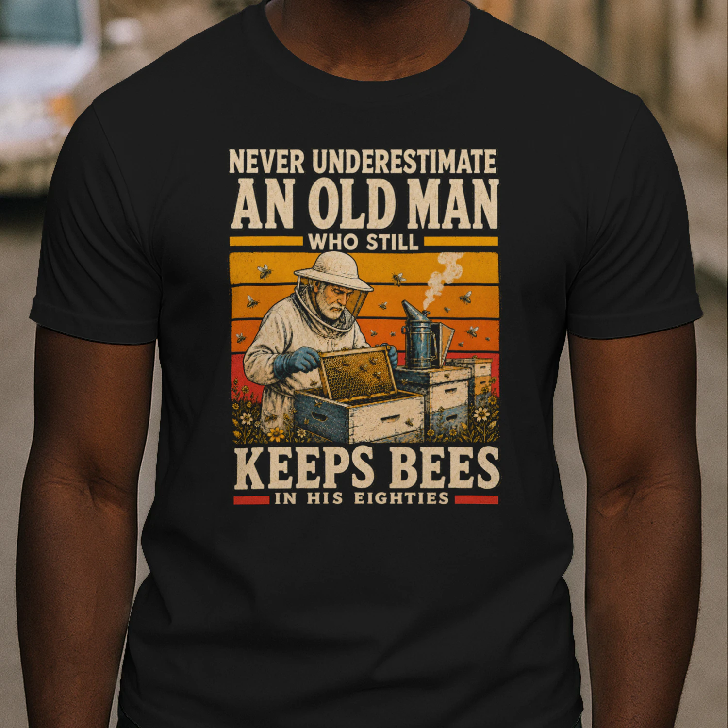 TEU0621 Keeps Bees In His Eighties