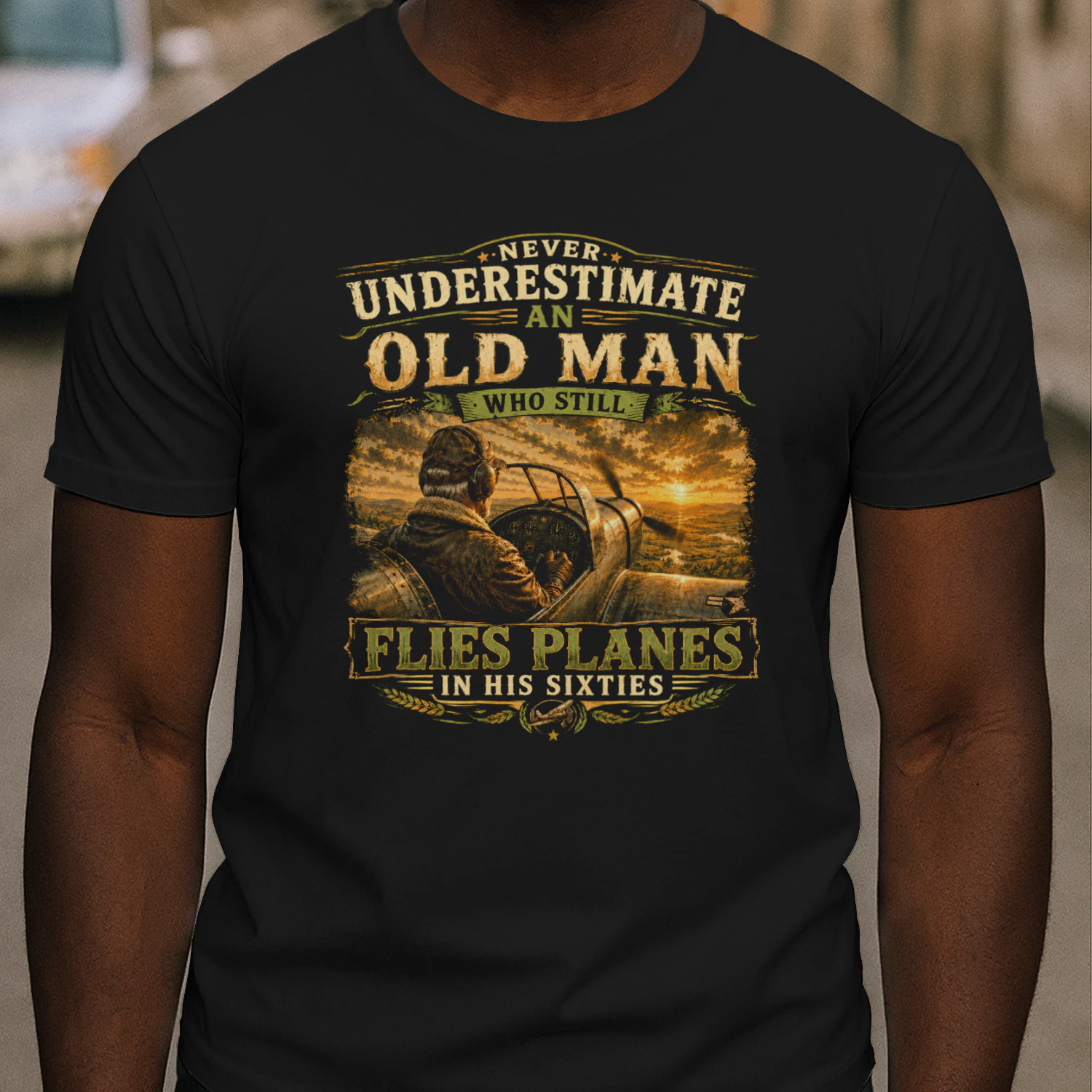 TEU0620 Flies Planes In His Sixties