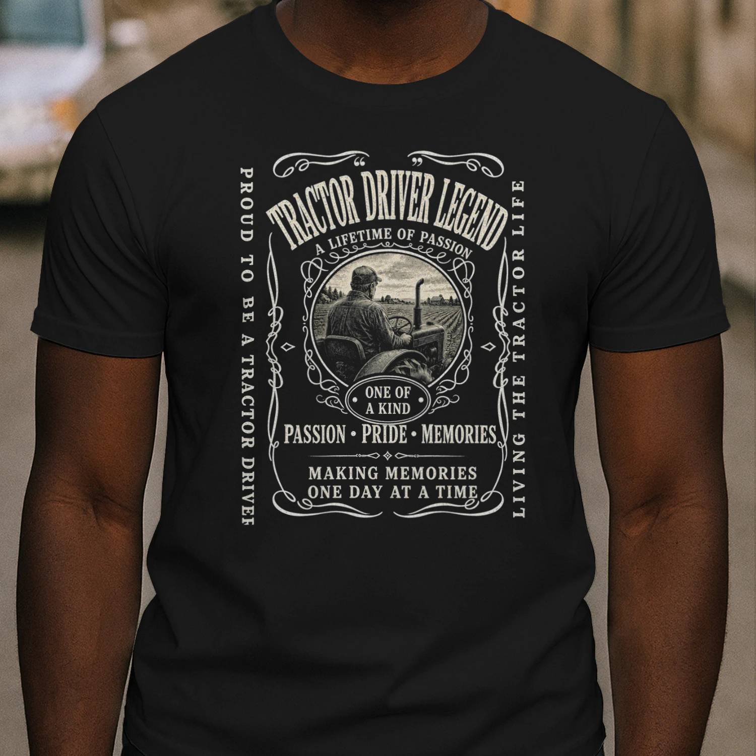 TEU0973 Tractor Driver Legend