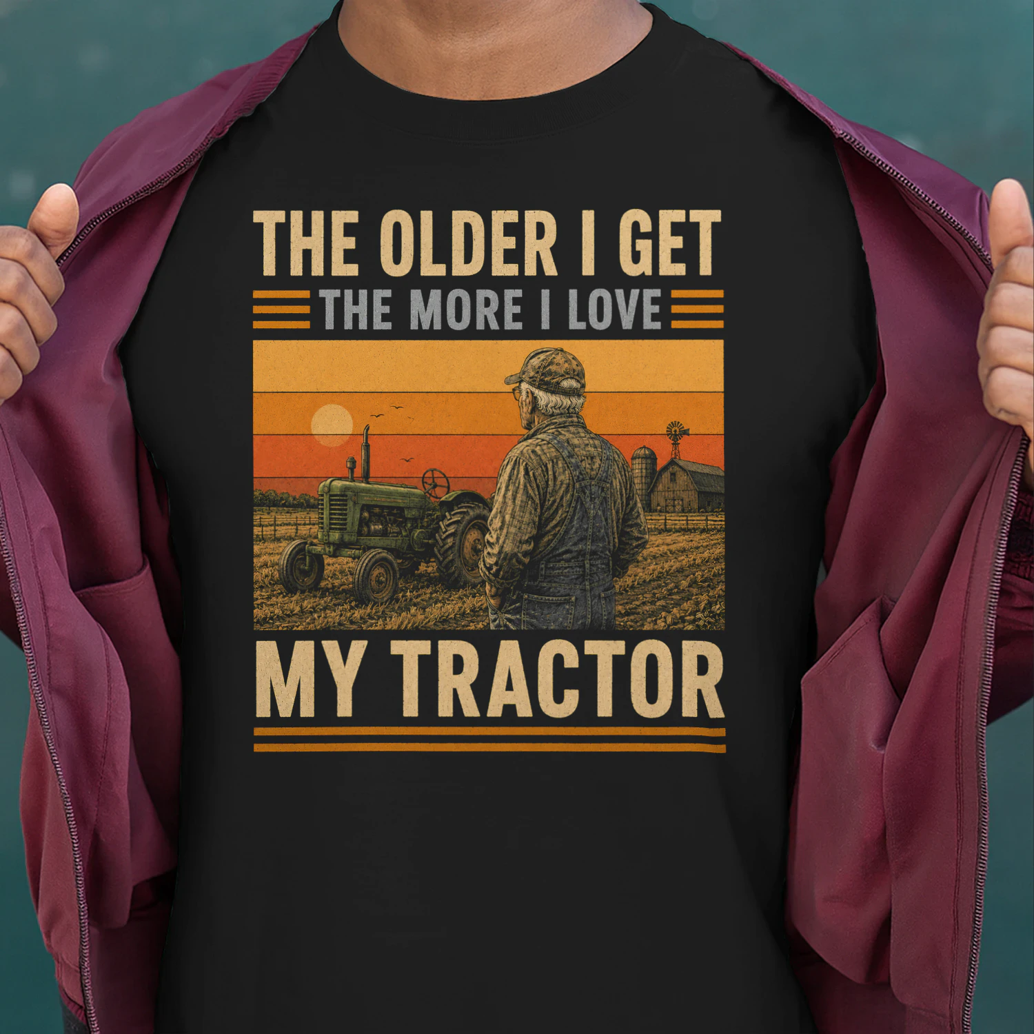 TEU0746 I Love My Tractor