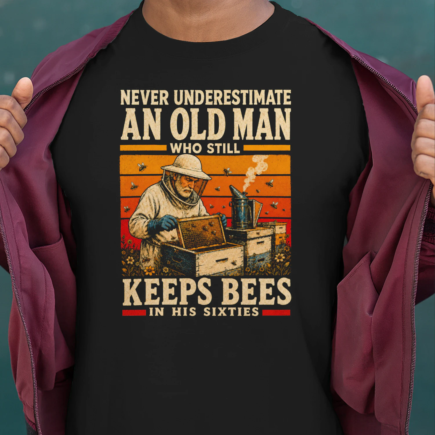 TEU0622 Keeps Bees In His Sixties