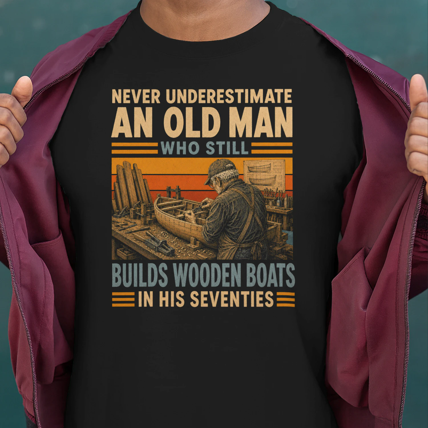 TEU0368 Builds Wooden Boats