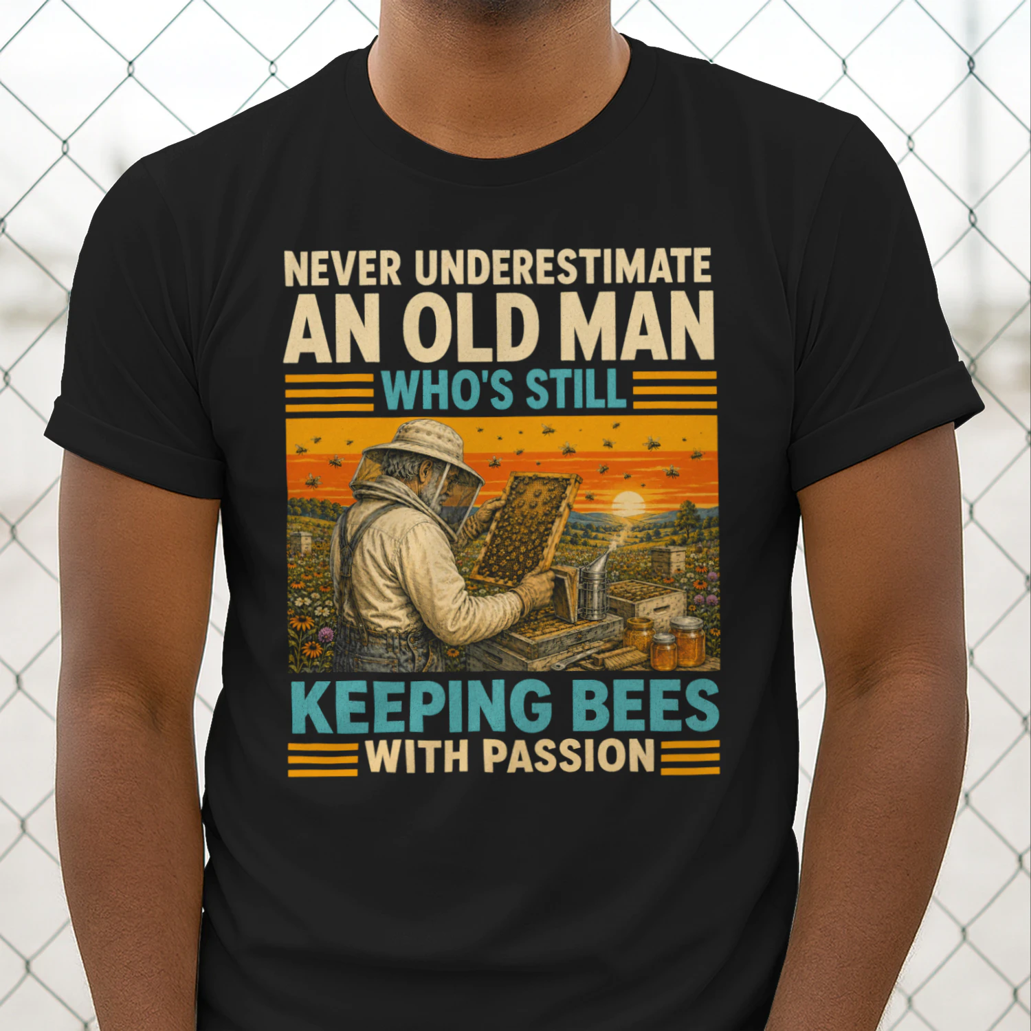 TEU0395 Man Keeping Bess