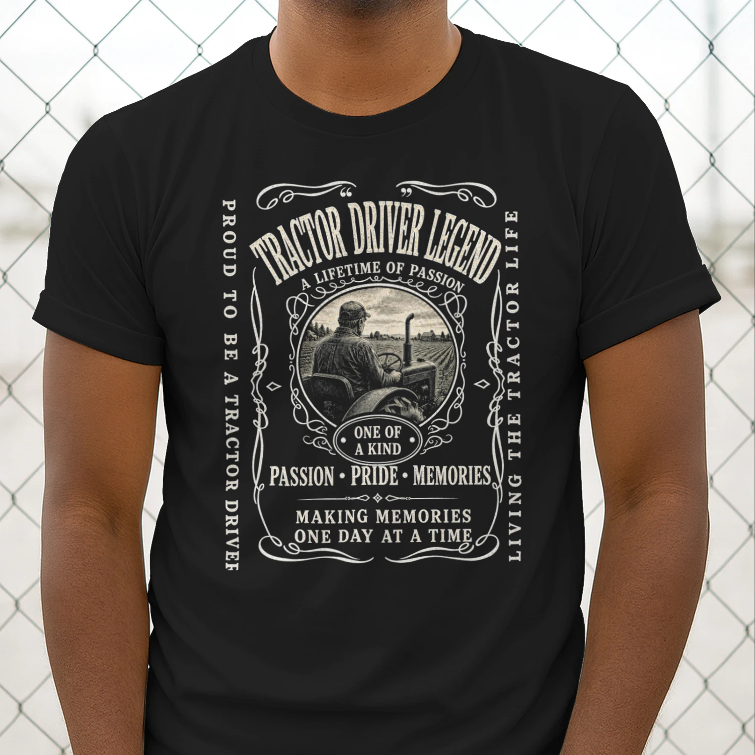 TEU0973 Tractor Driver Legend