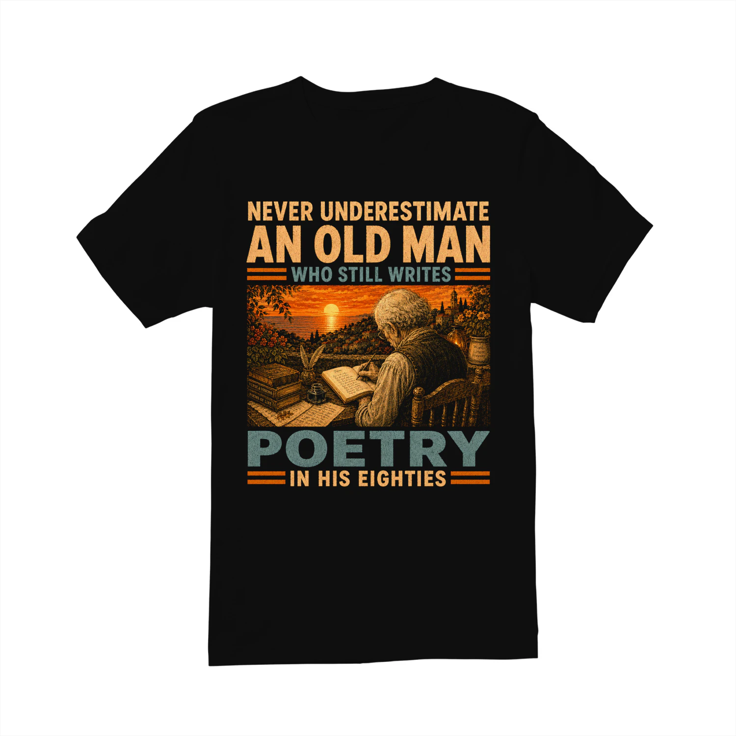 TEU0565 Poetry In His Eighties