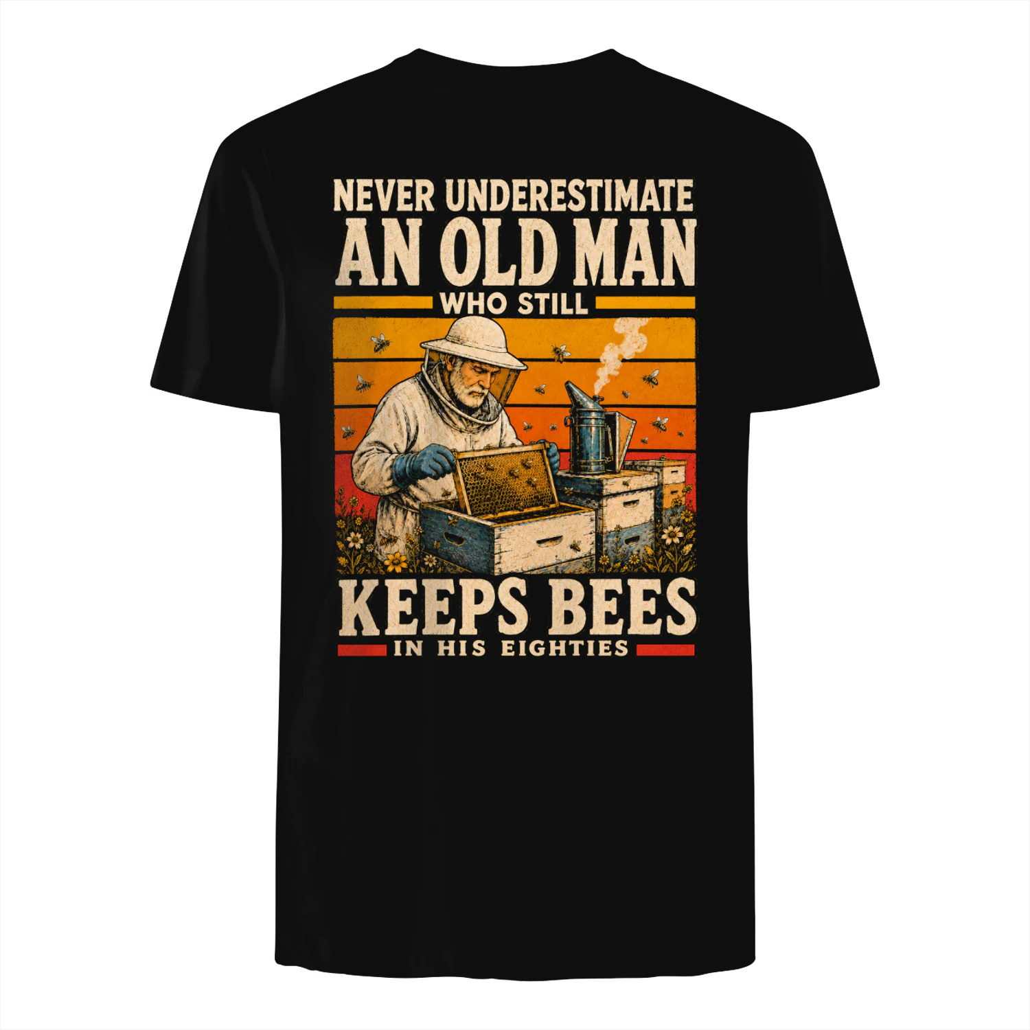 TEU0621 Keeps Bees In His Eighties