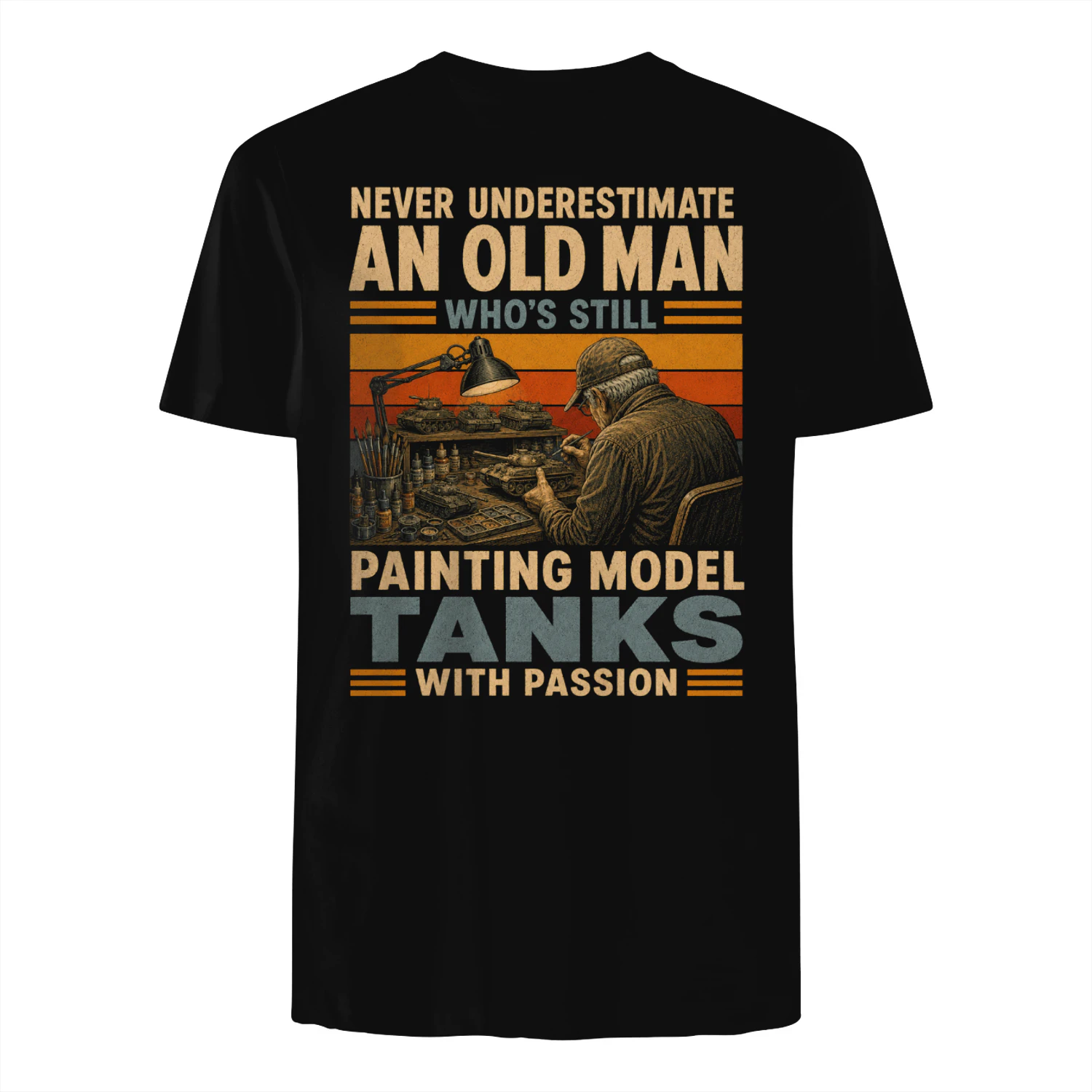 TEU0310 Painting Model Tanks
